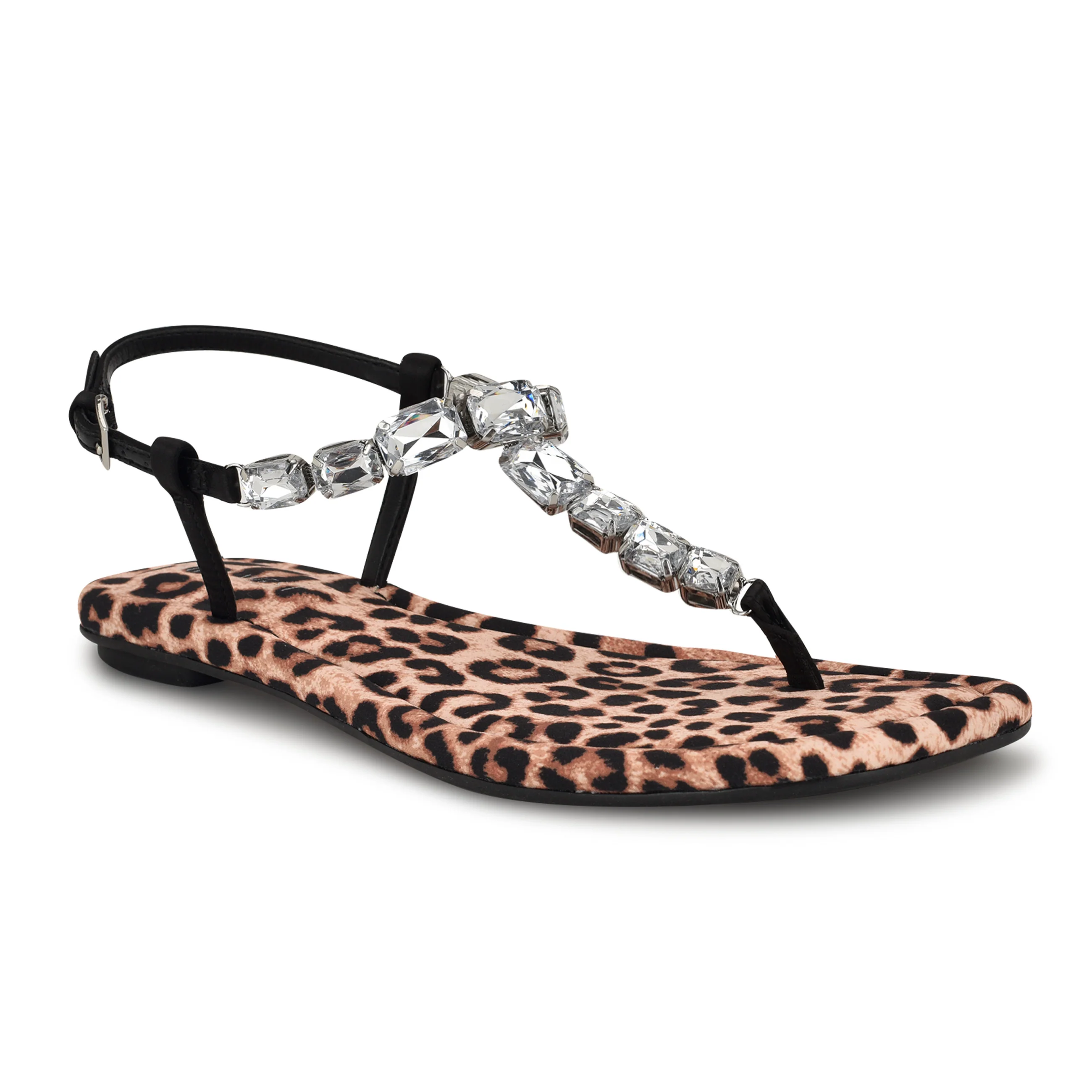 Dynasti Embellished Flat Sandals