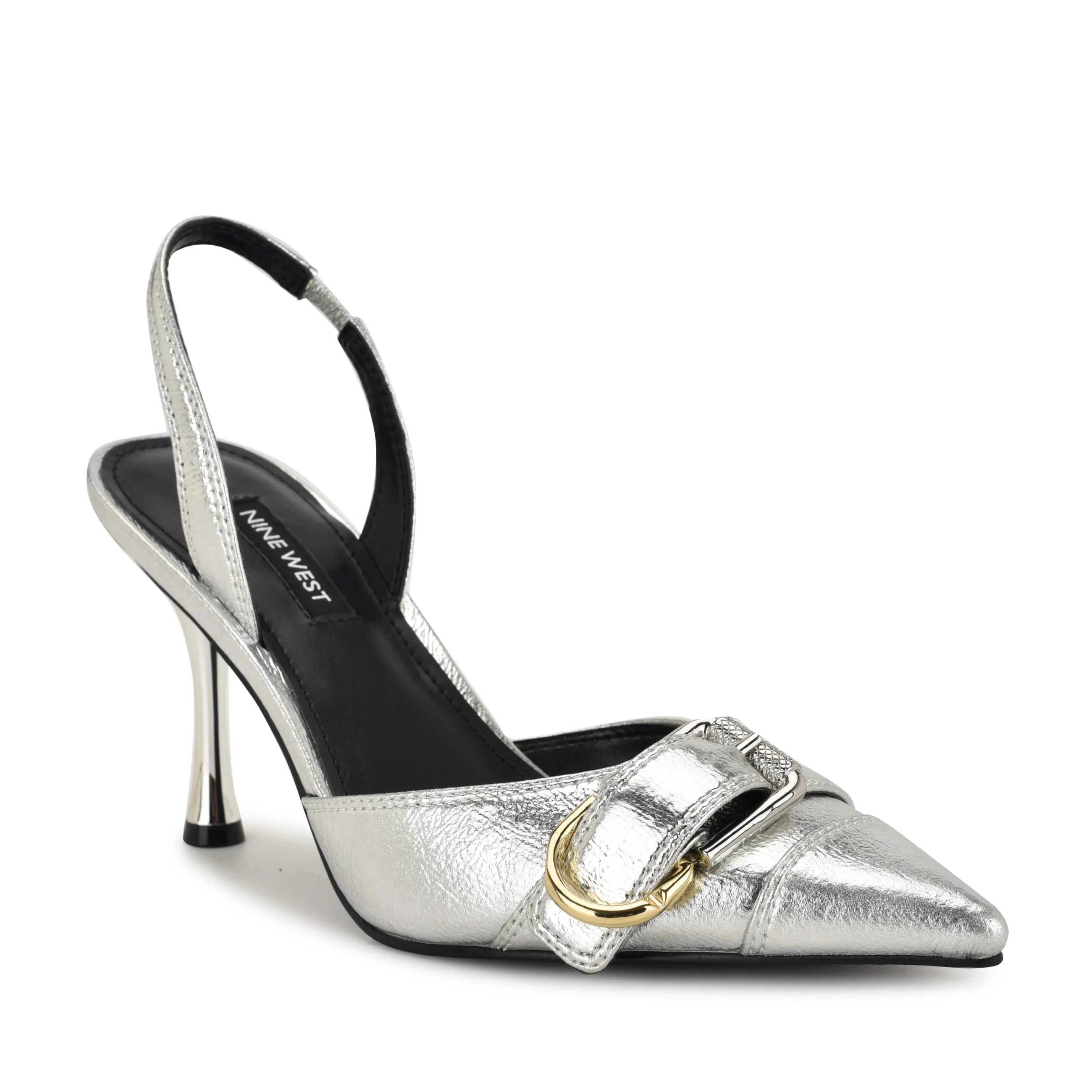 Patsie Buckle Slingback Pumps