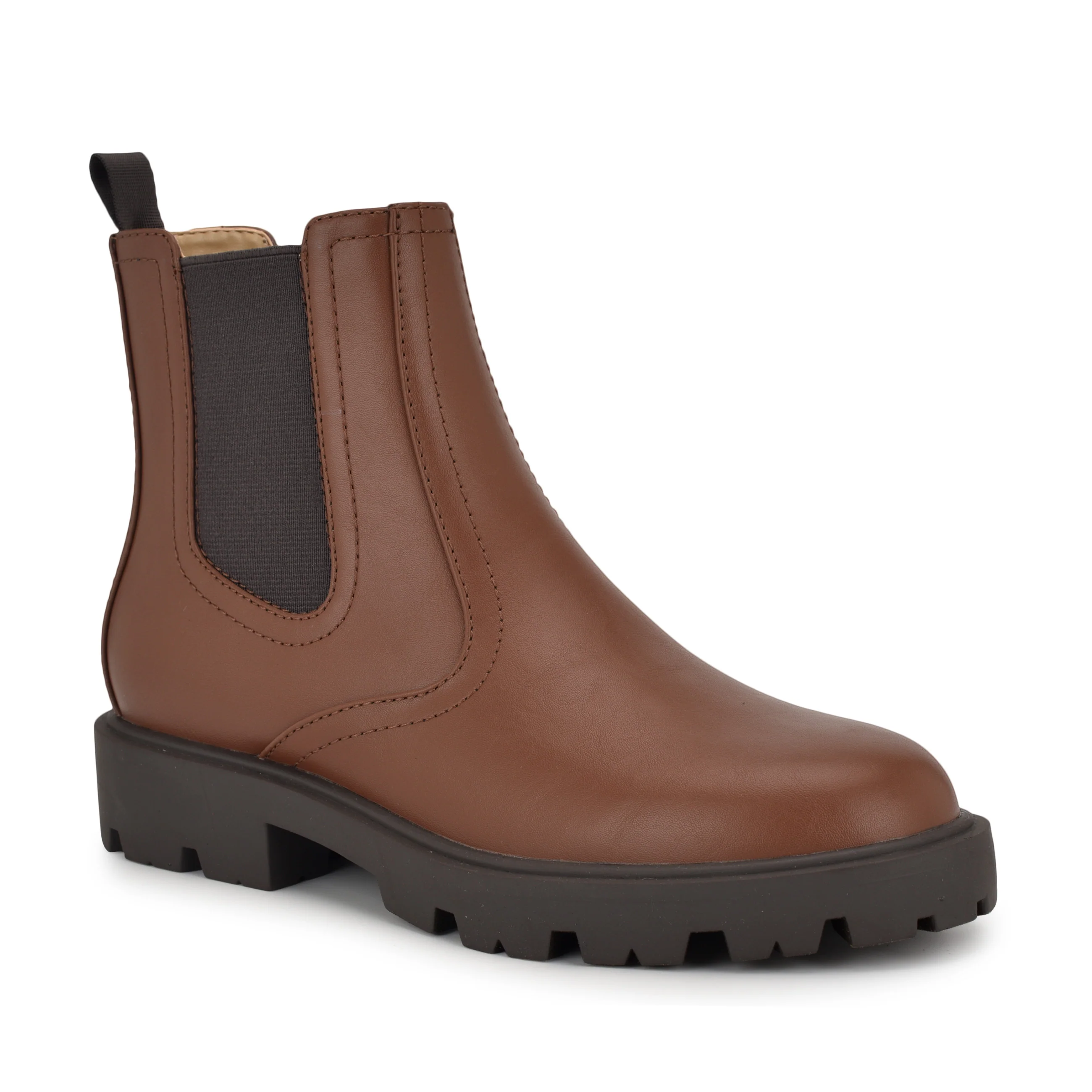 Yullon Lug Sole Chelsea Booties