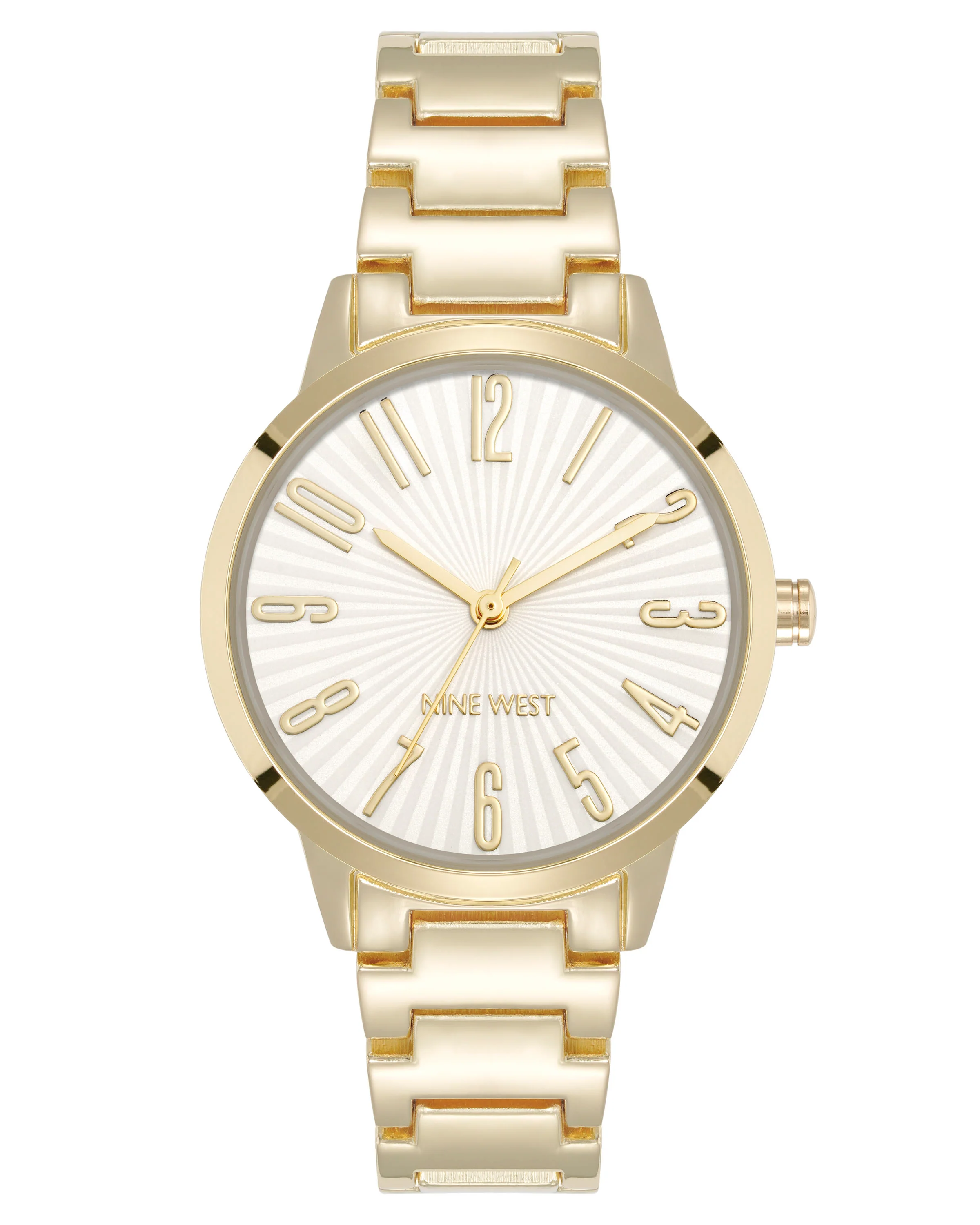 Easy-to-Read Sunburst Dial Watch