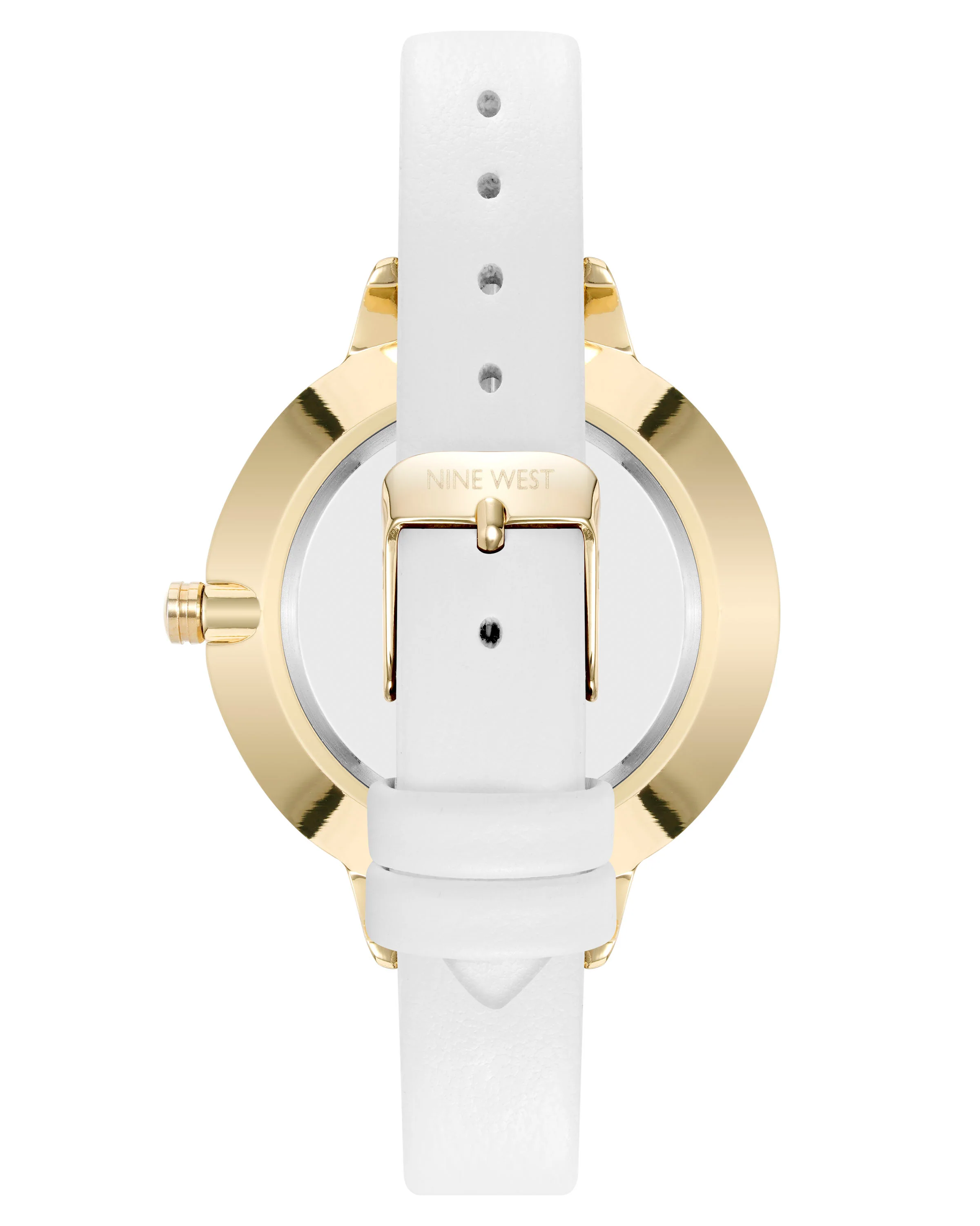 Floral Dial Strap Watch