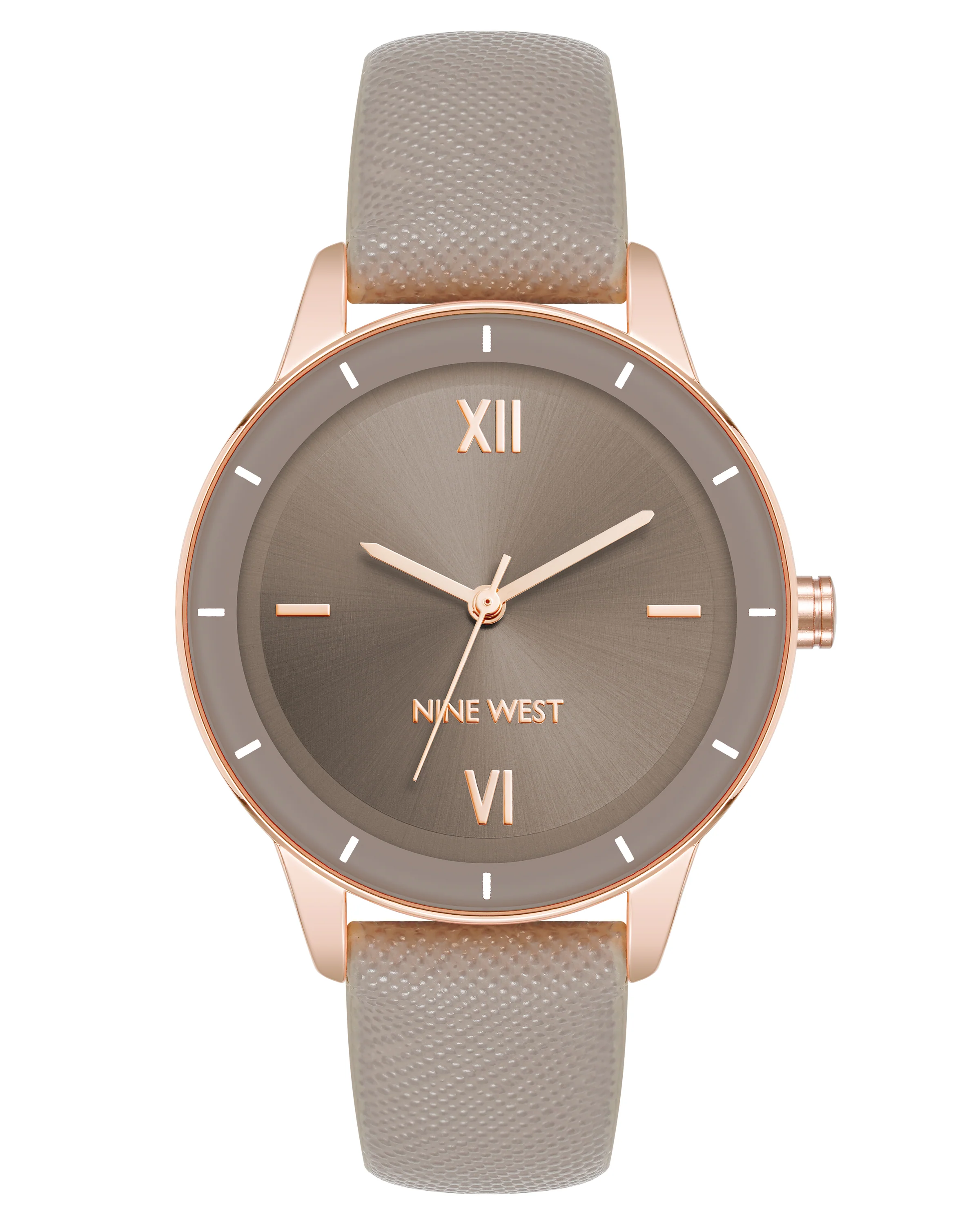 Saffiano Strap Watch