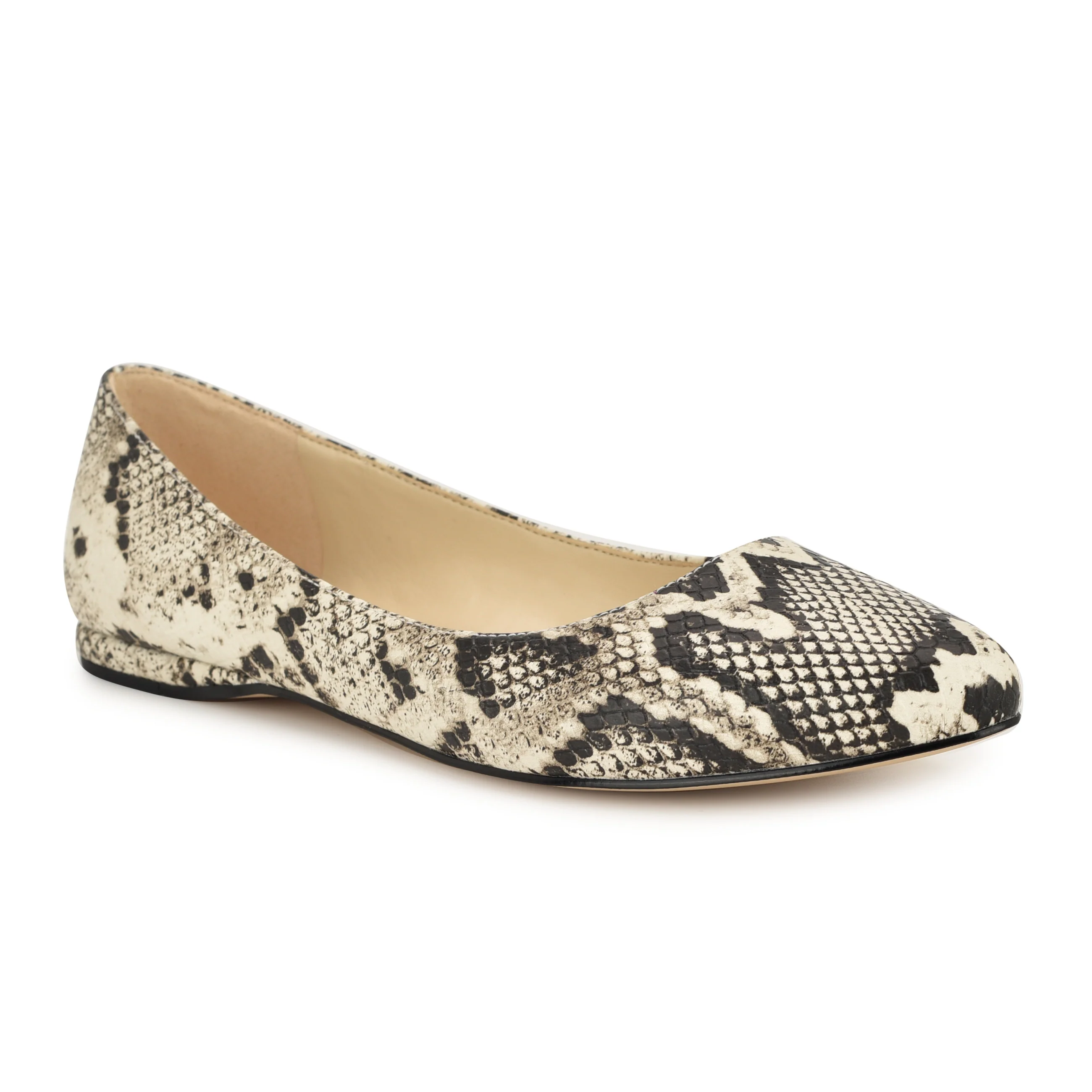 Speakup Almond Toe Flats