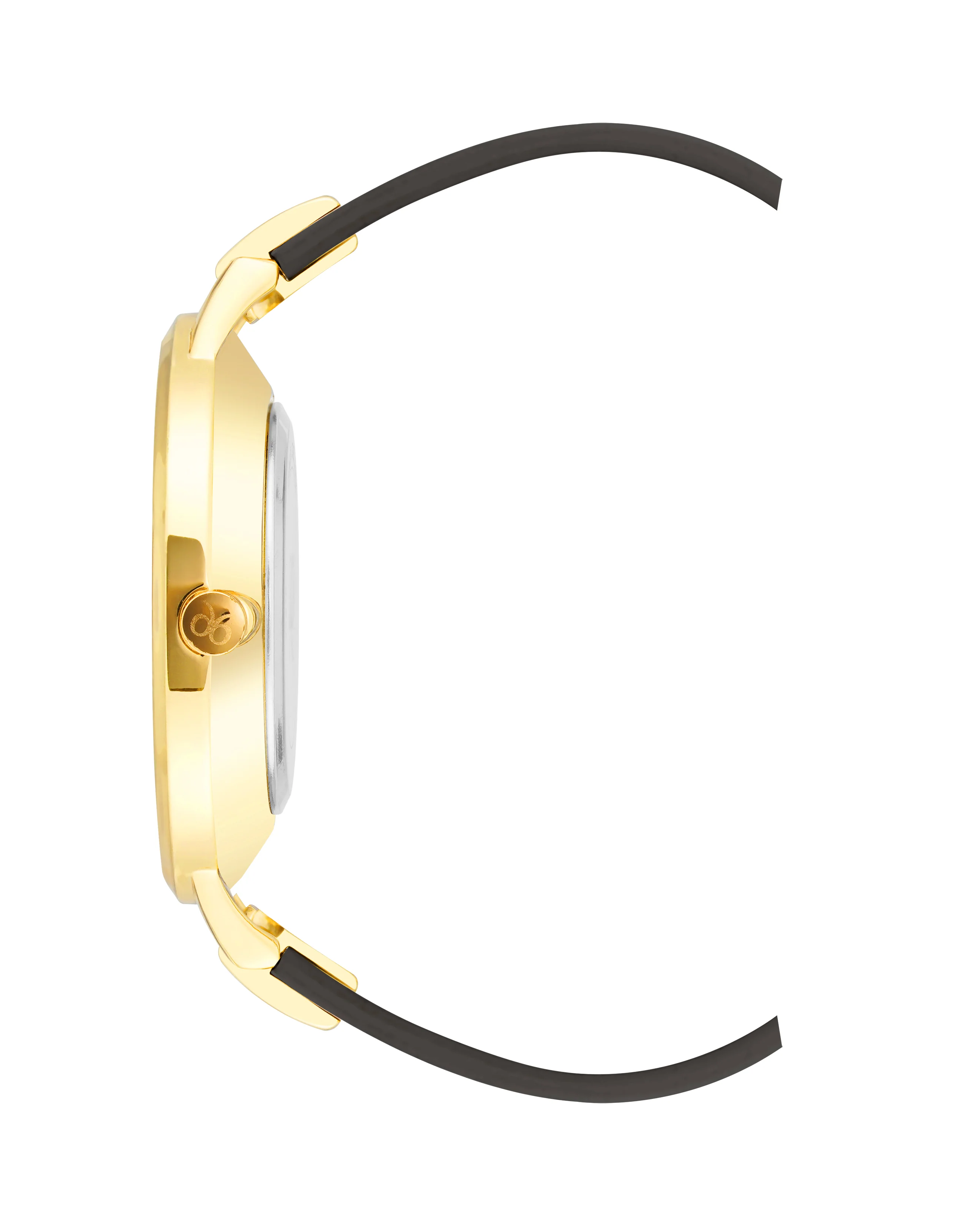 Floral Dial Strap Watch