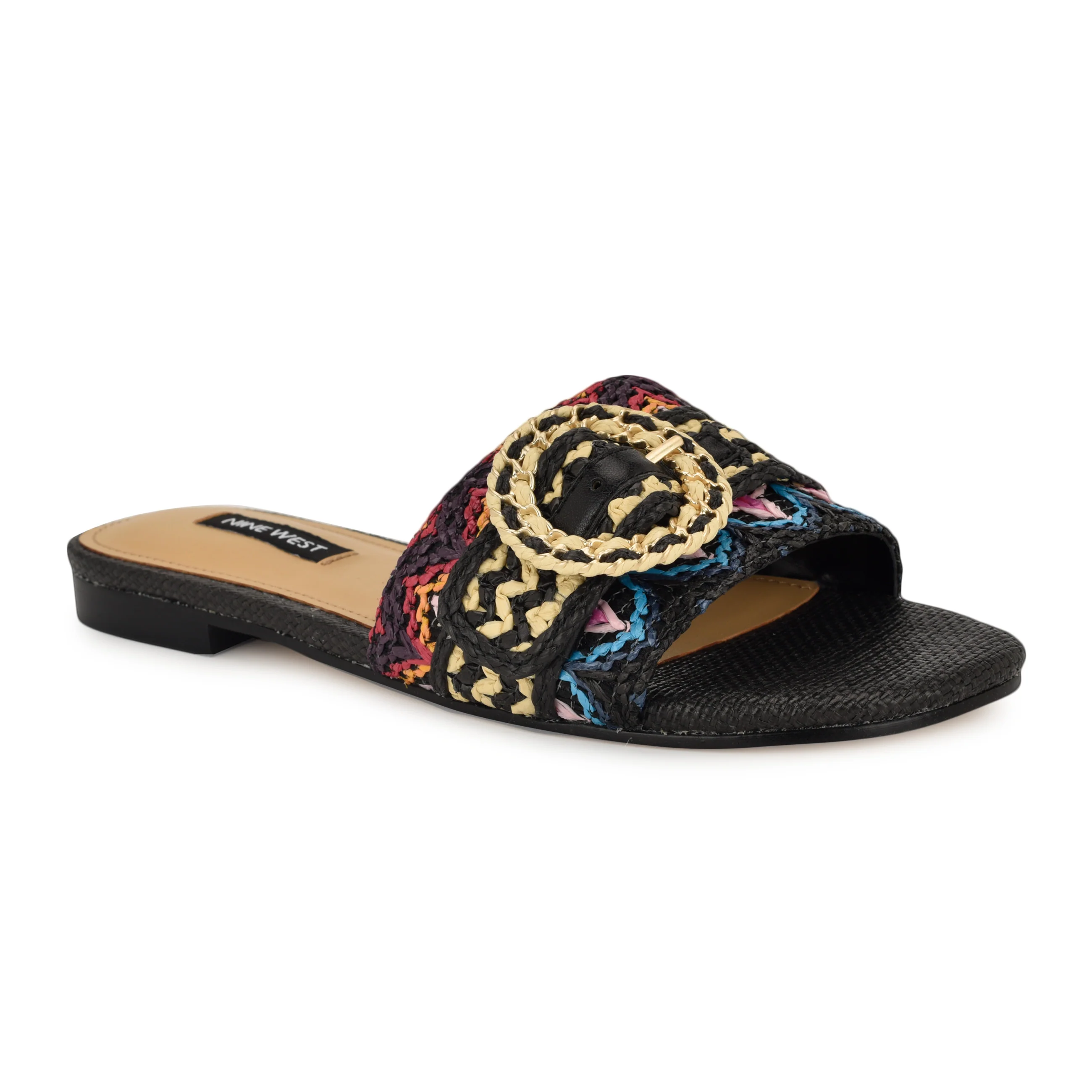 Hohana Flat Slide Sandals