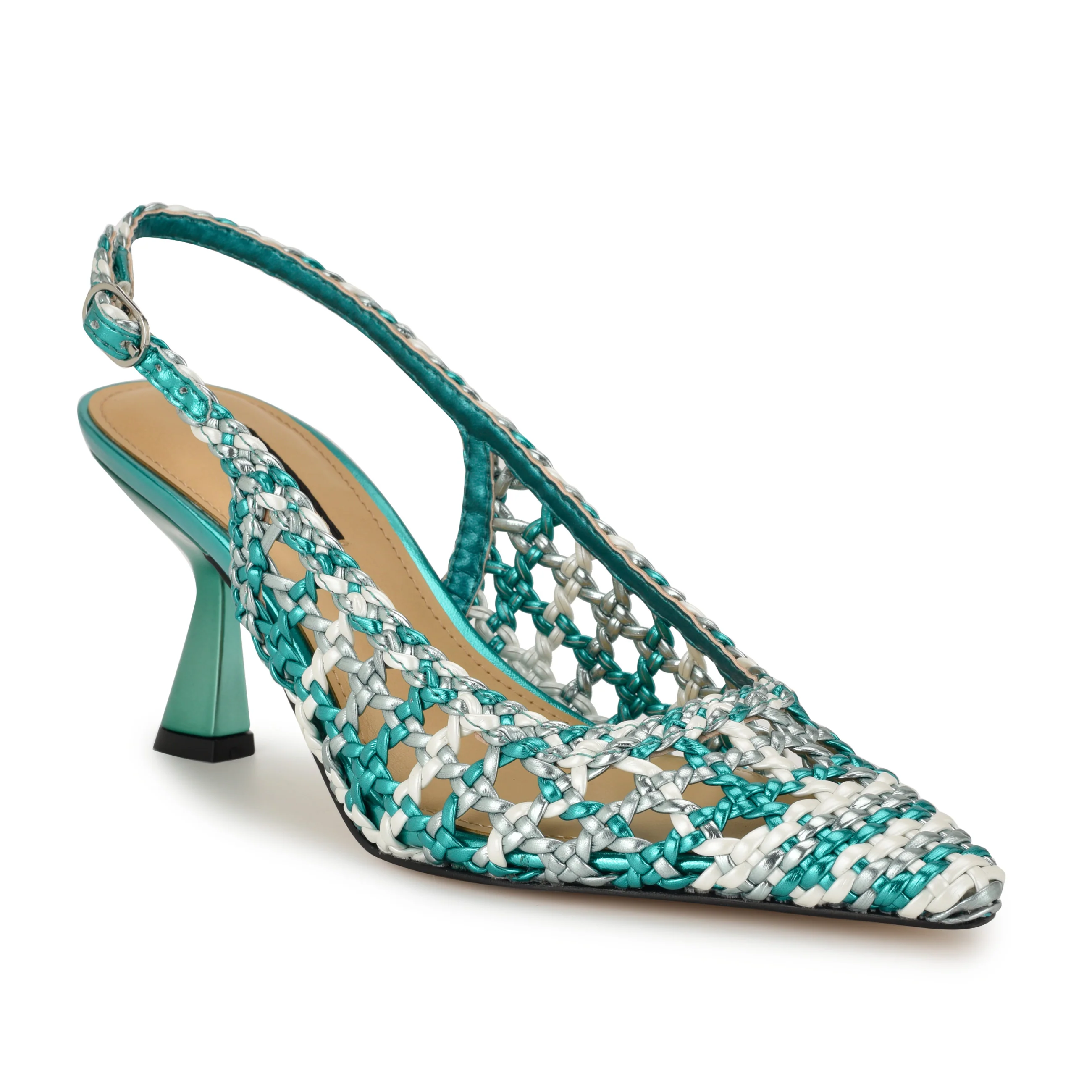 Madalene Woven Slingbacks