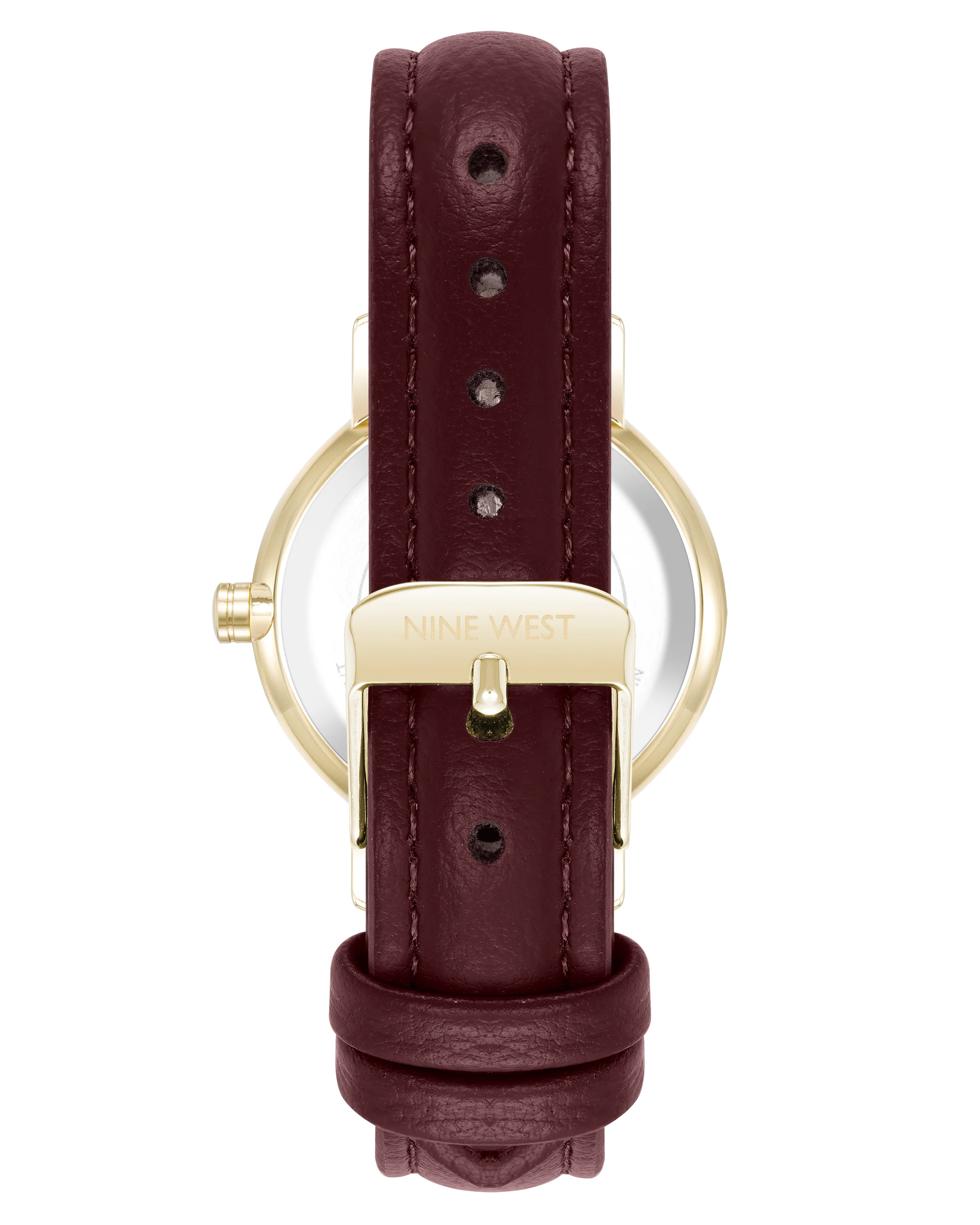 Crystal Accented Dial Strap Watch