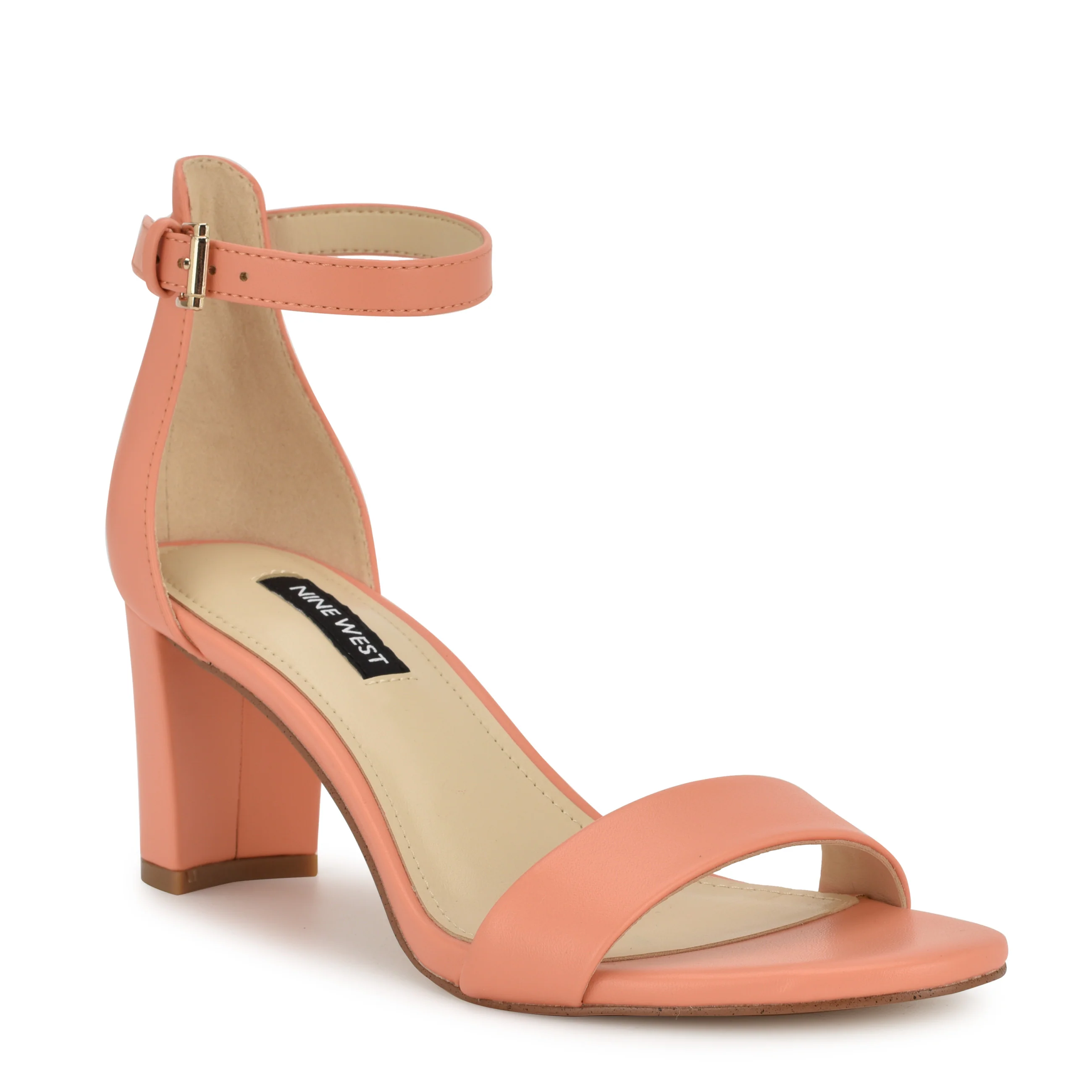Pruce Ankle Strap Block Heel Sandals