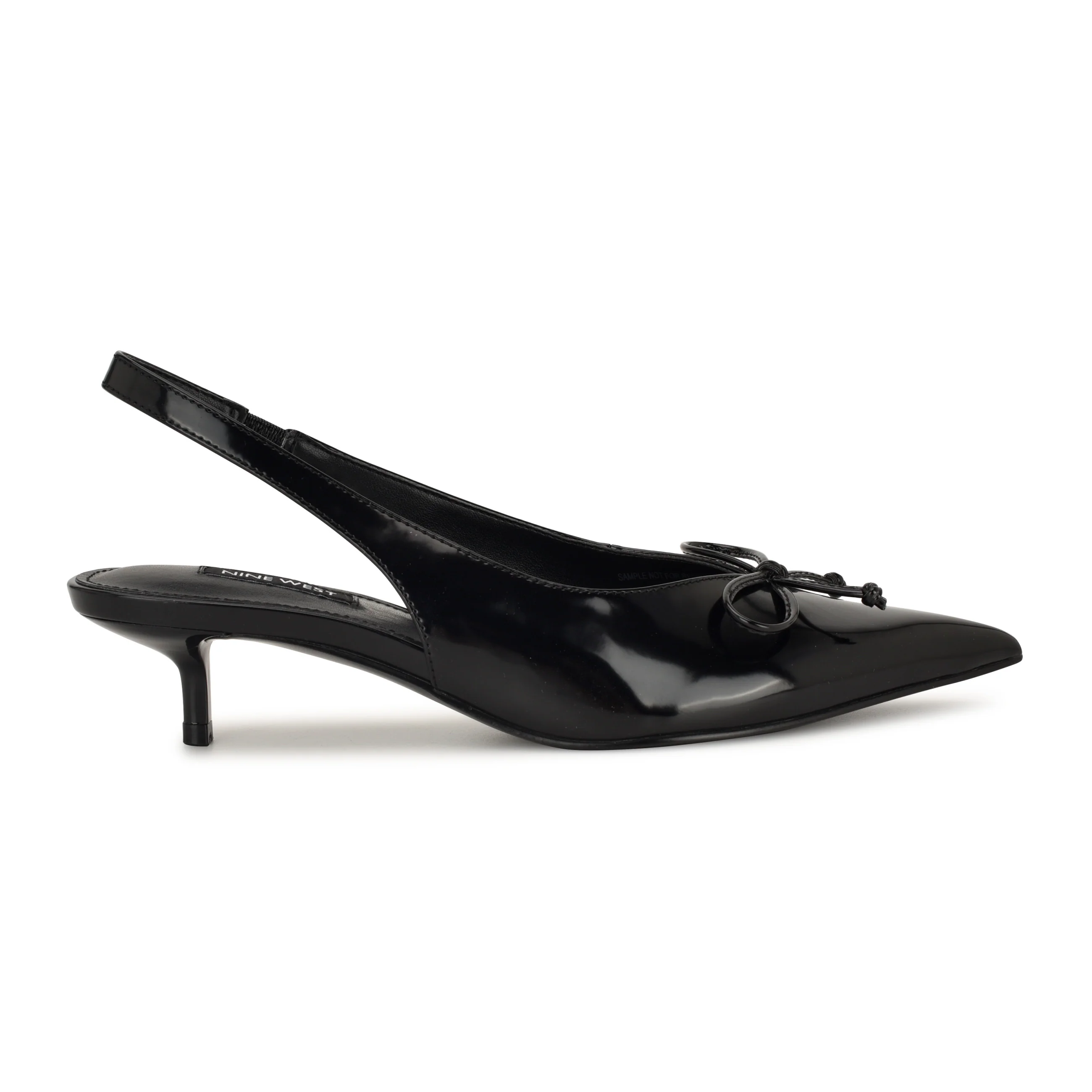 Evaa Kitten Heel Slingback Pumps