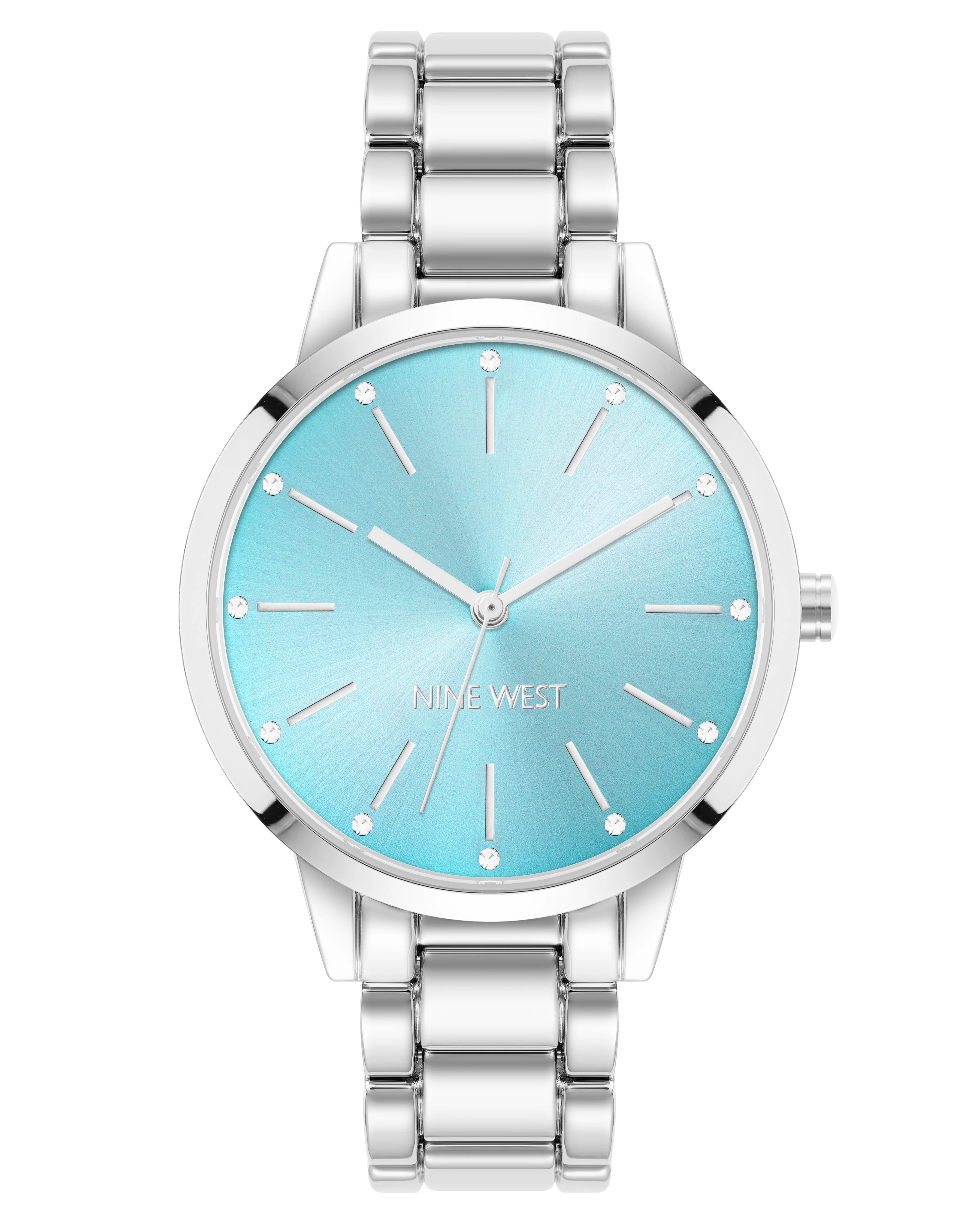 Crystal Accented Bracelet Watch