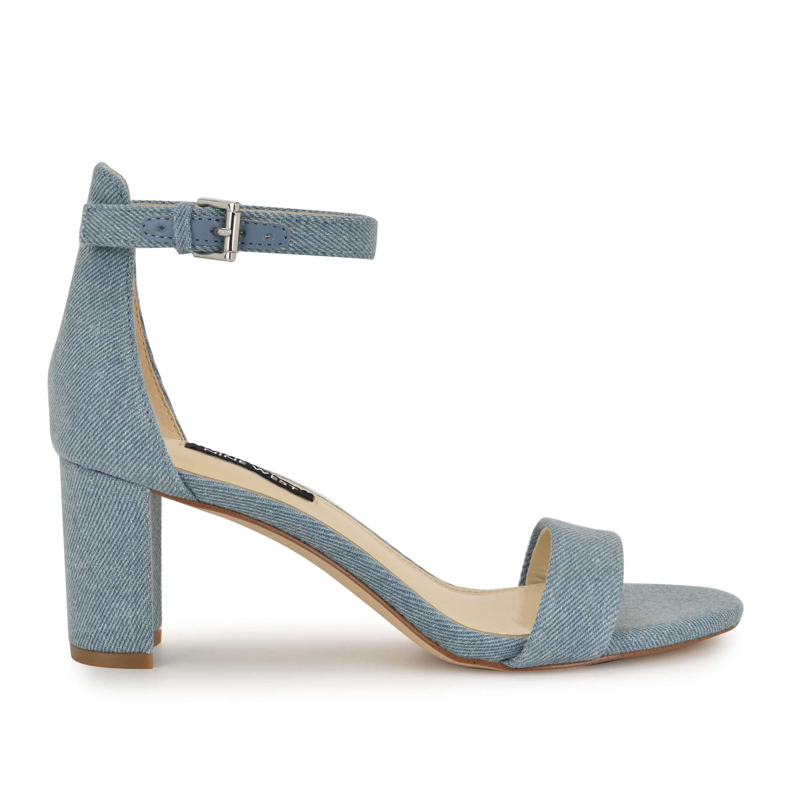 Pruce Ankle Strap Block Heel Sandals