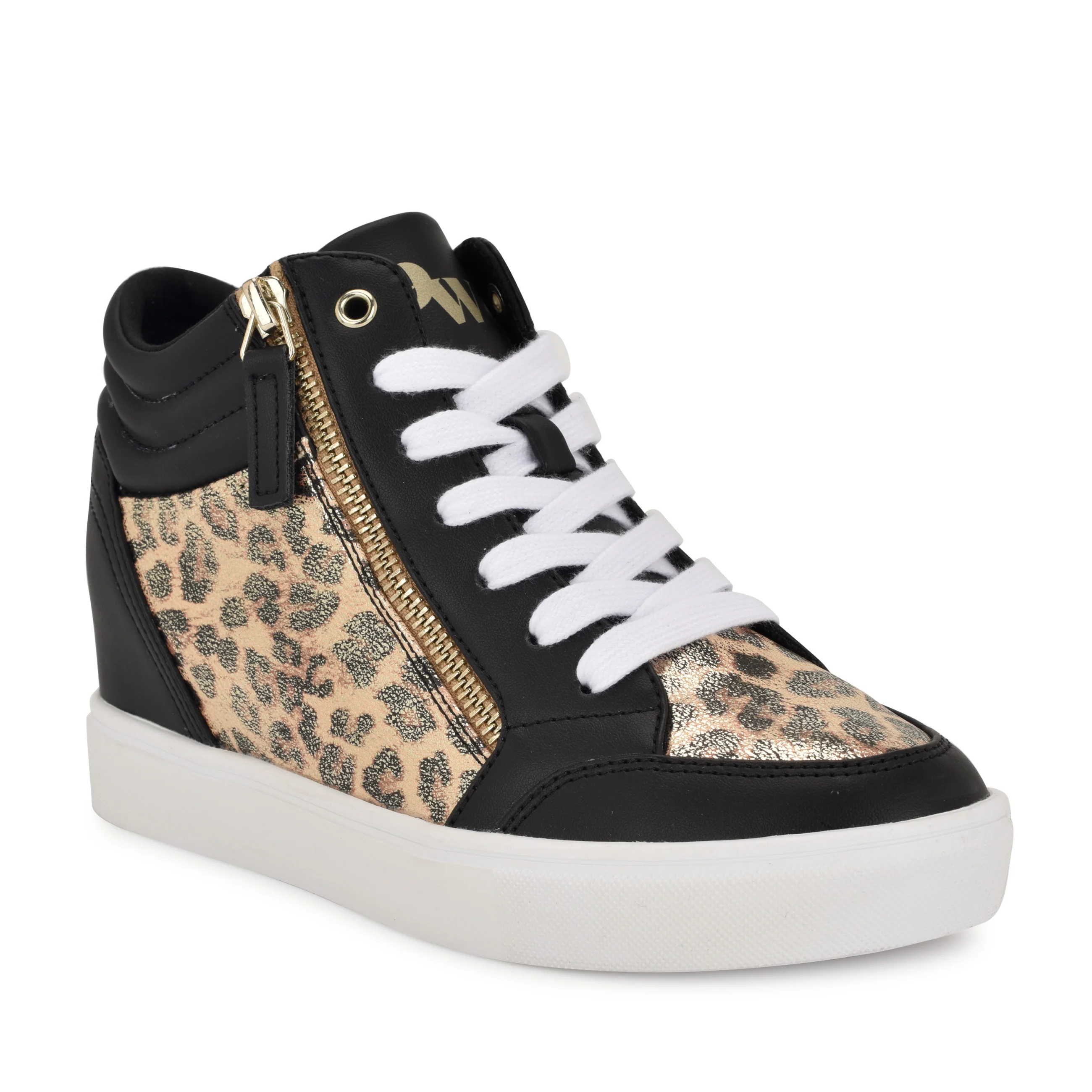 Tons High Top Hidden Wedge Sneakers