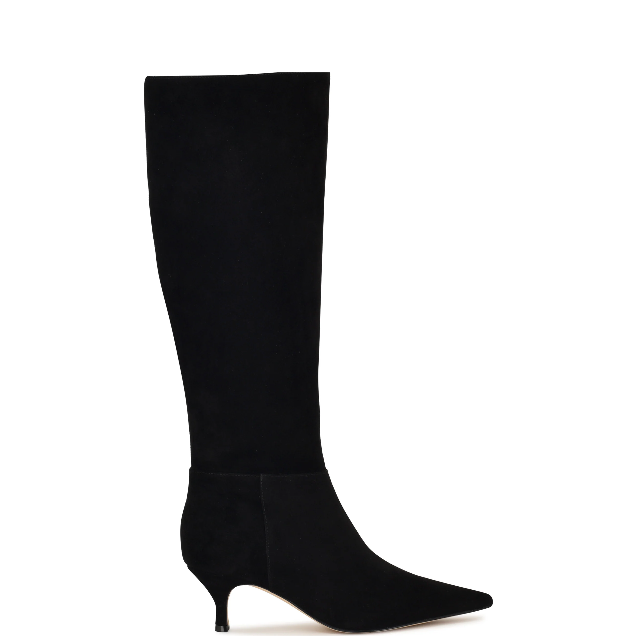 Somas Kitten Heel Knee High Boots
