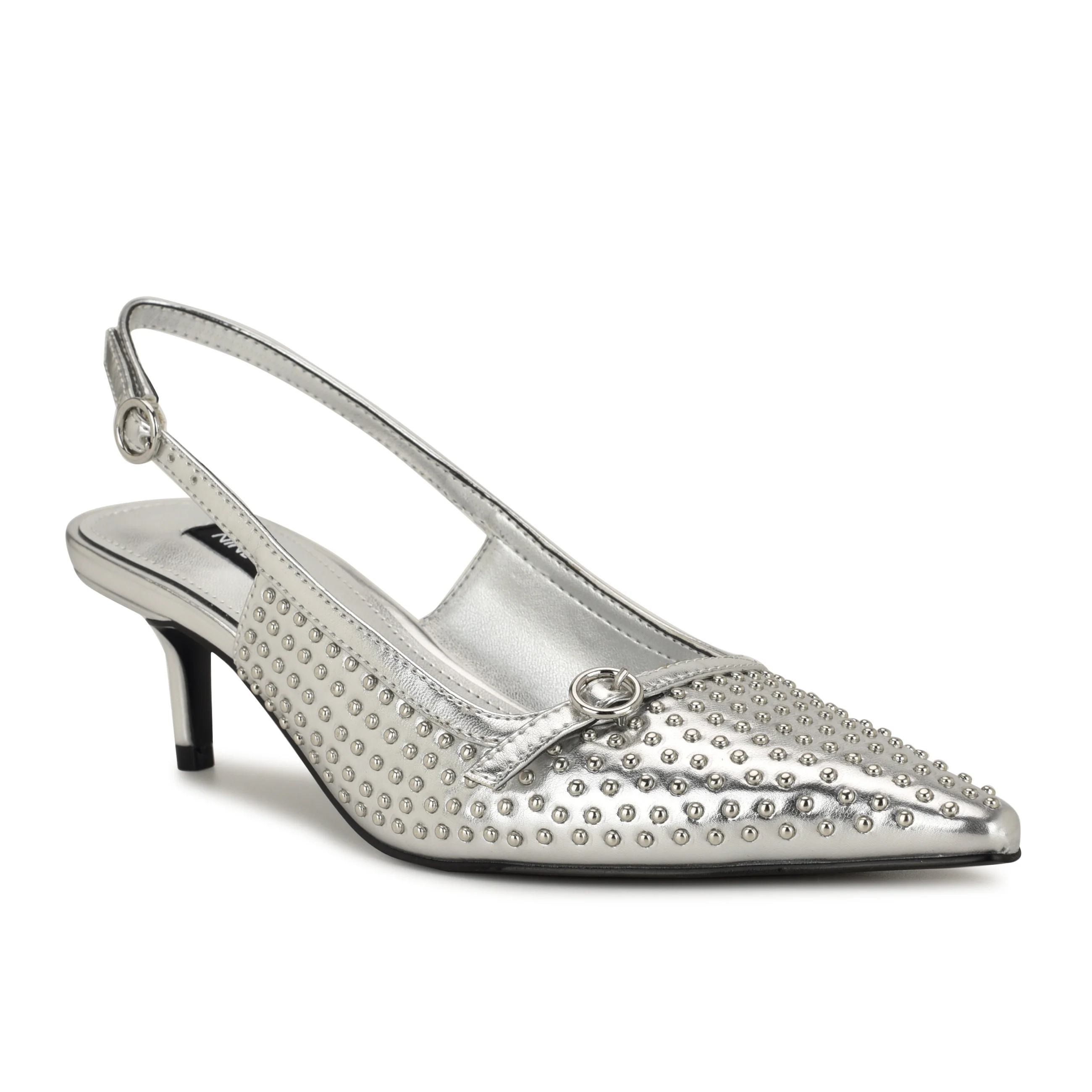 Ashleah Kitten Heel Slingback Pumps