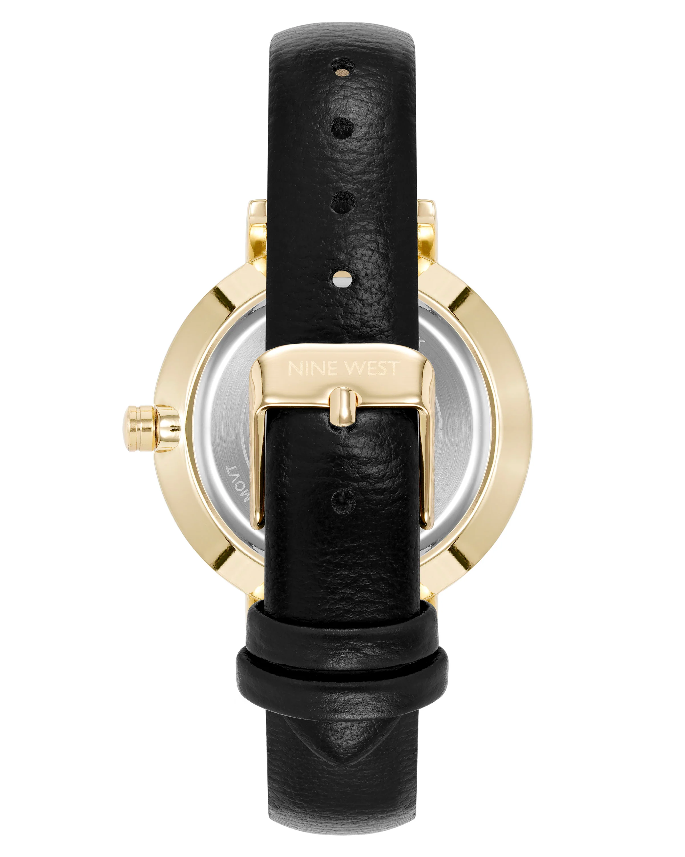 Floral Design Dial Strap Watch