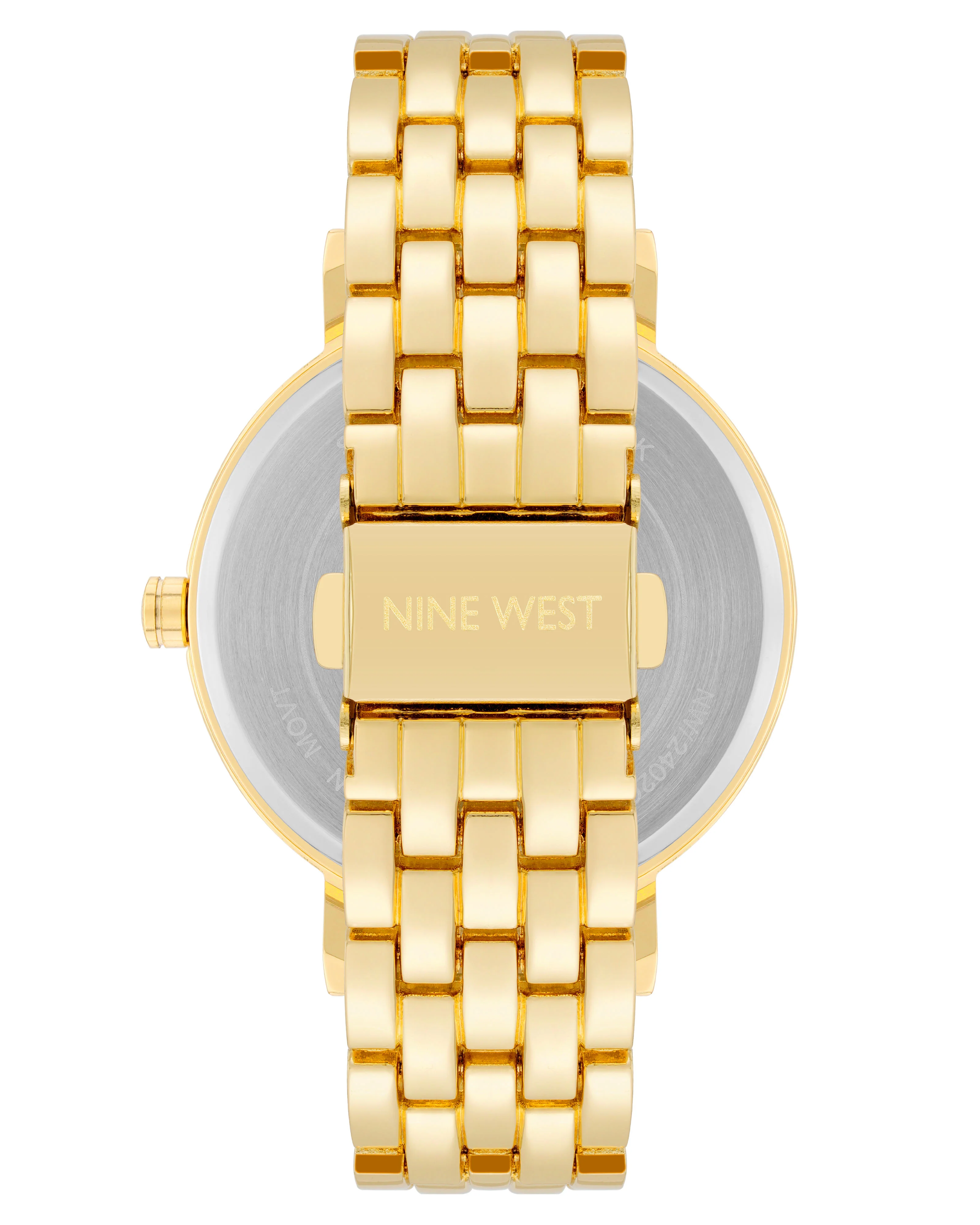 Glitter Accented Dial Watch