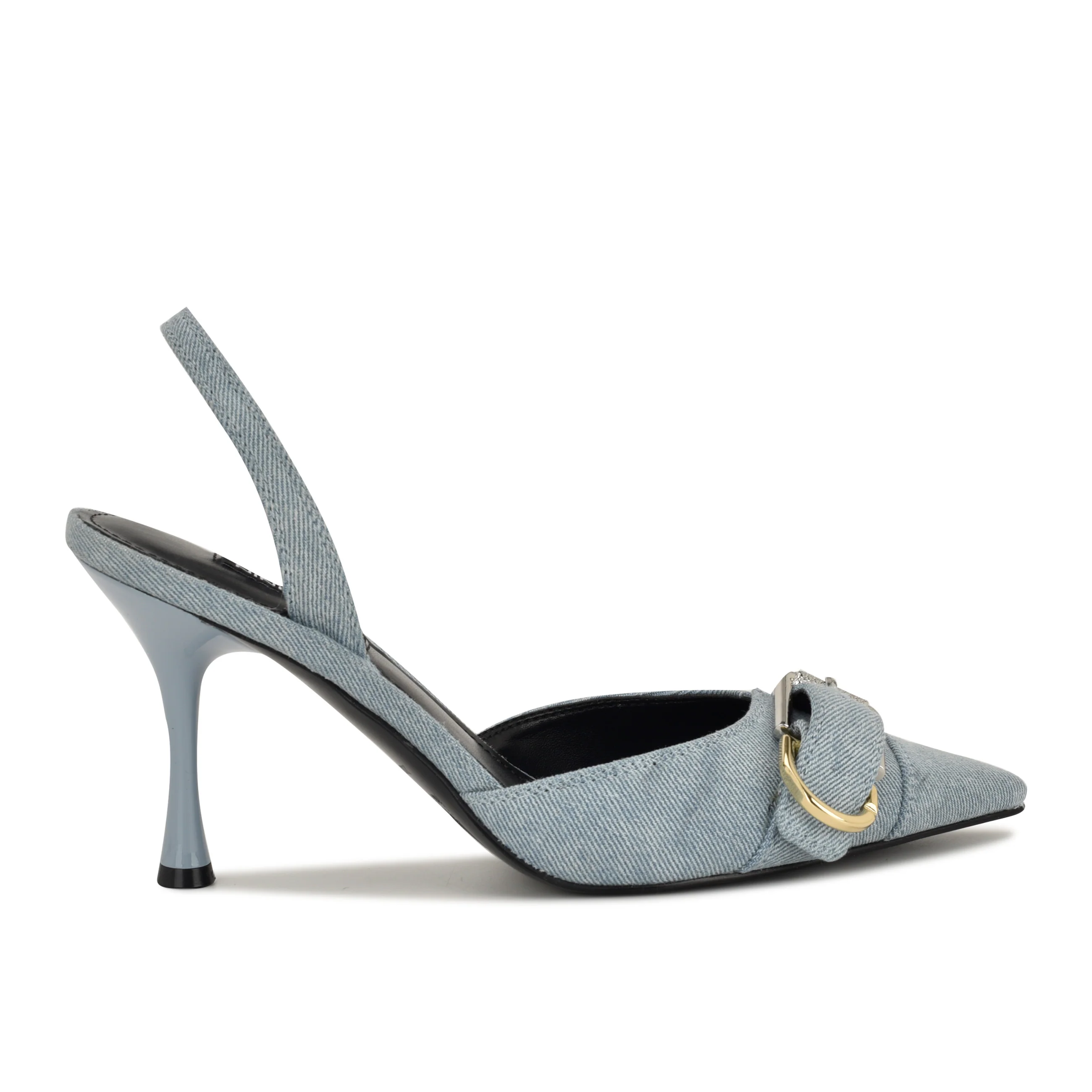 Patsie Buckle Slingback Pumps