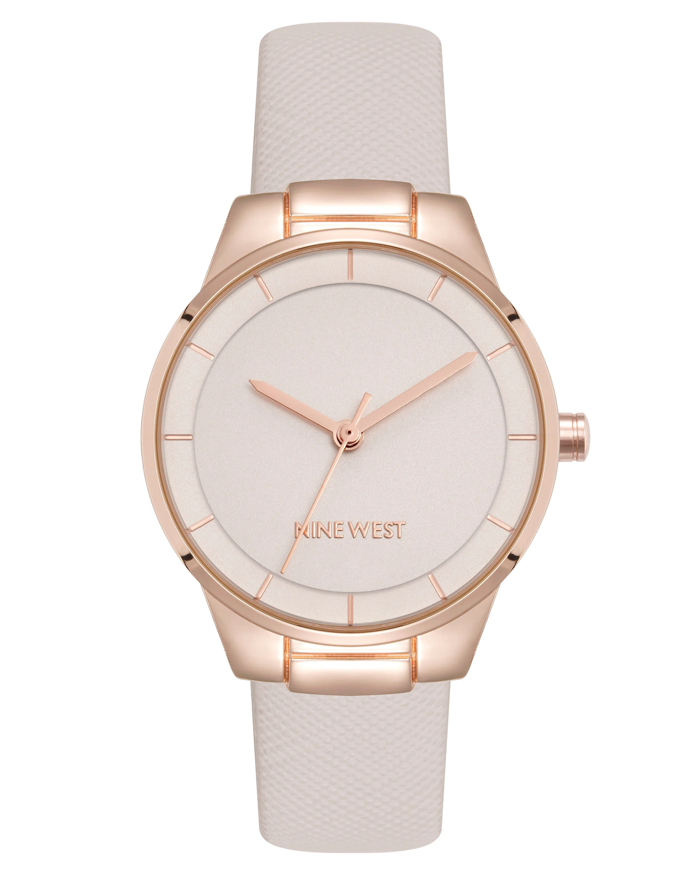 Saffiano Strap Watch