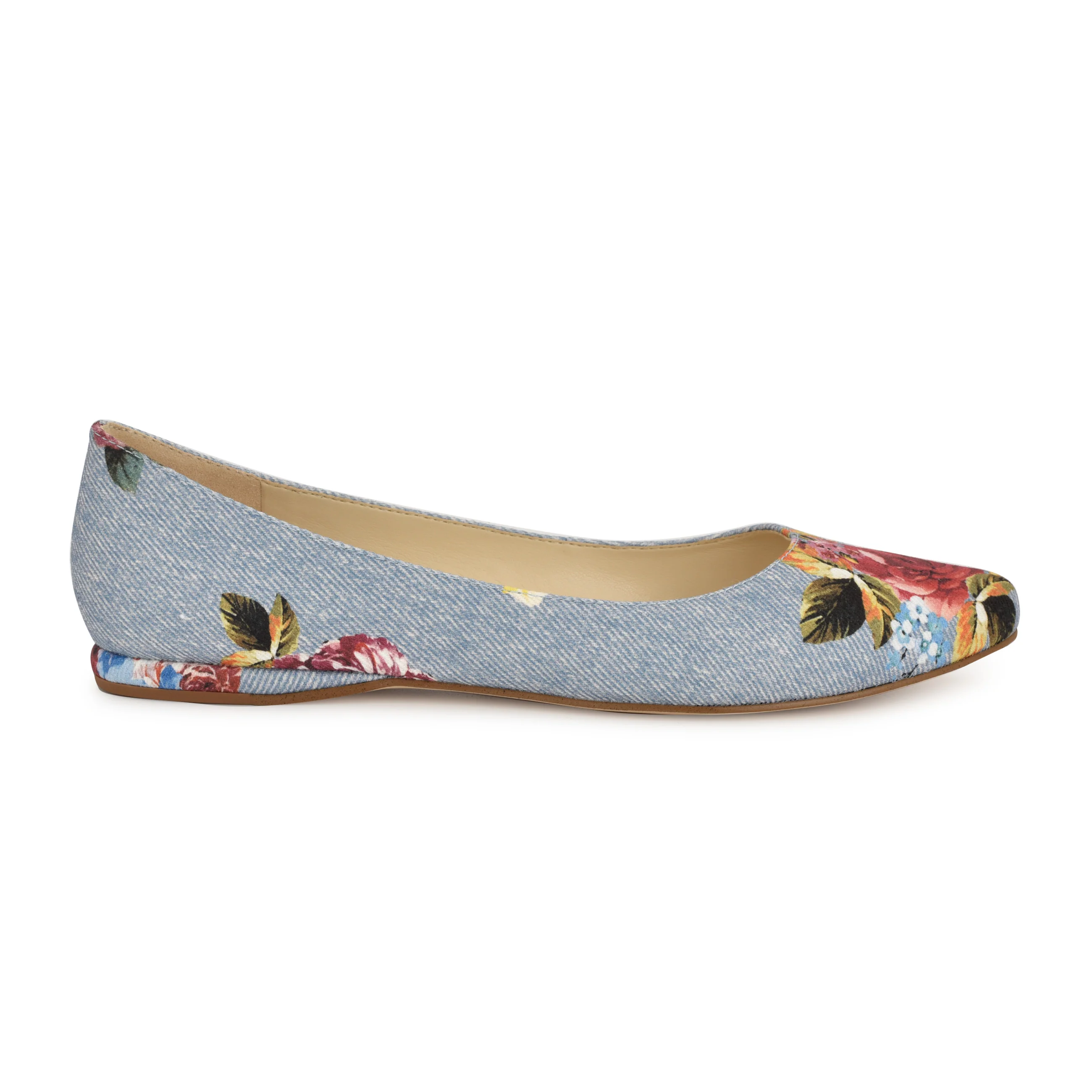 Speakup Almond Toe Flats