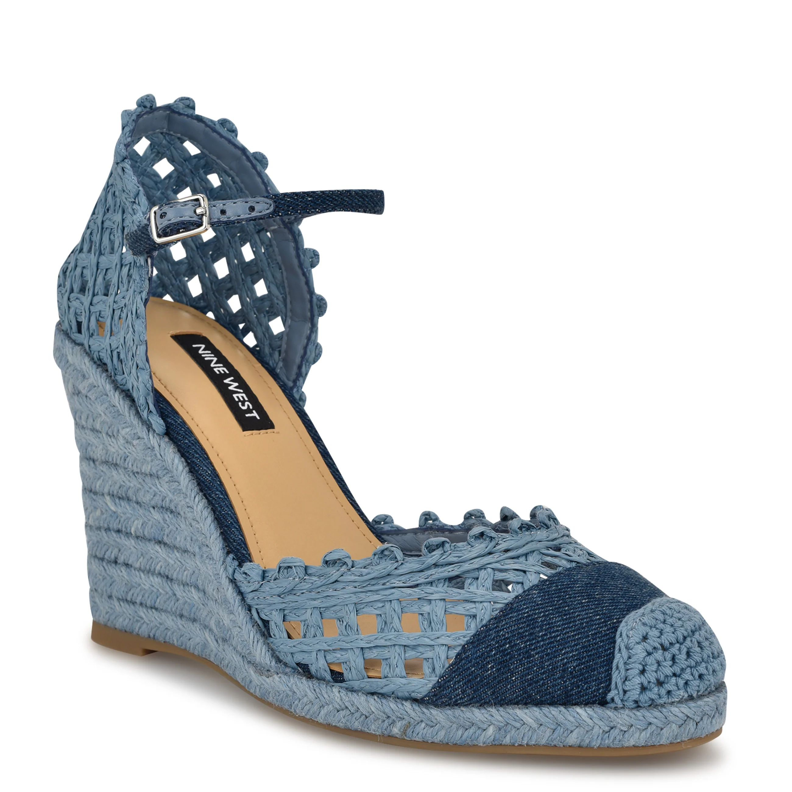 Mckinly Cap Toe Espadrille Wedges