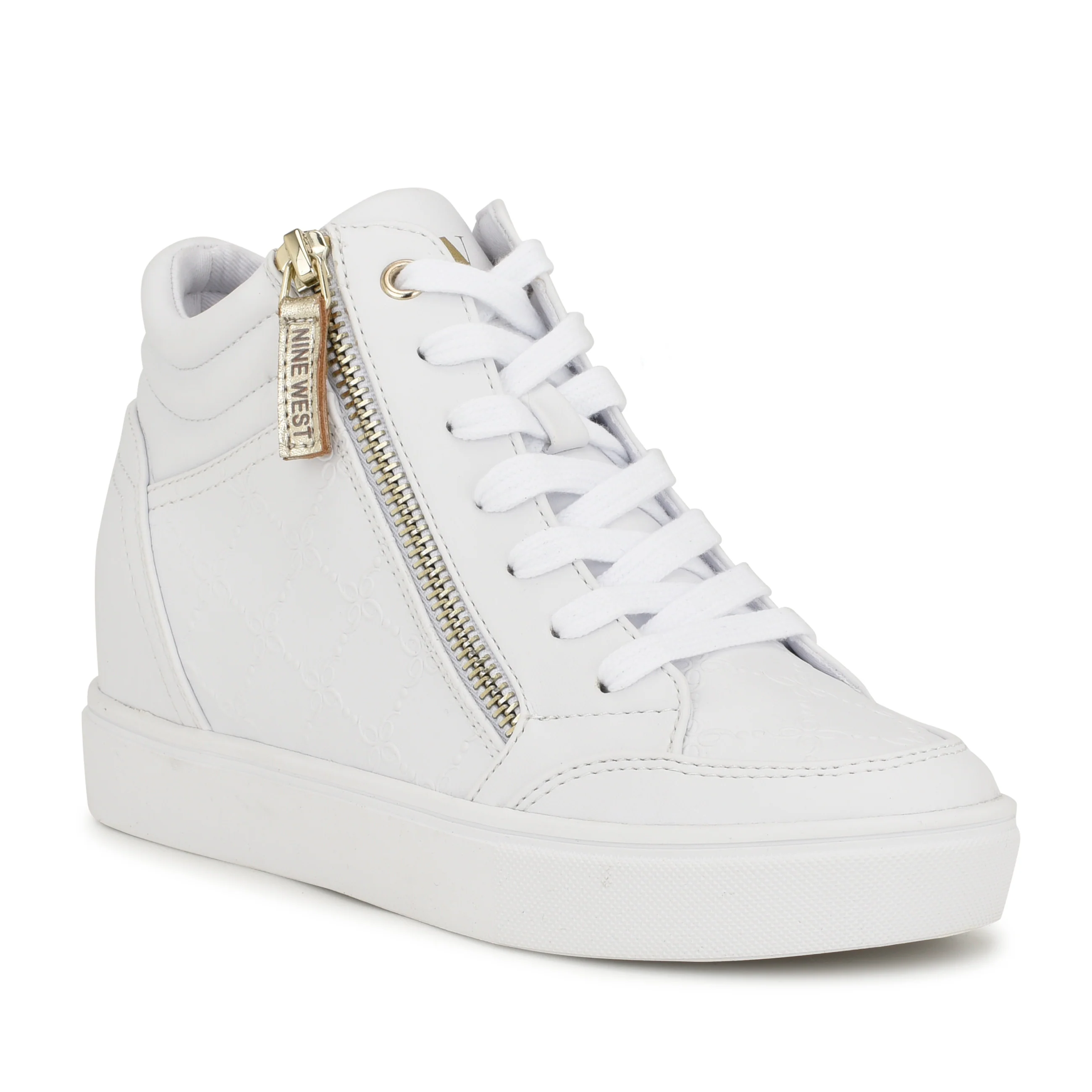 Tons High Top Hidden Wedge Sneakers