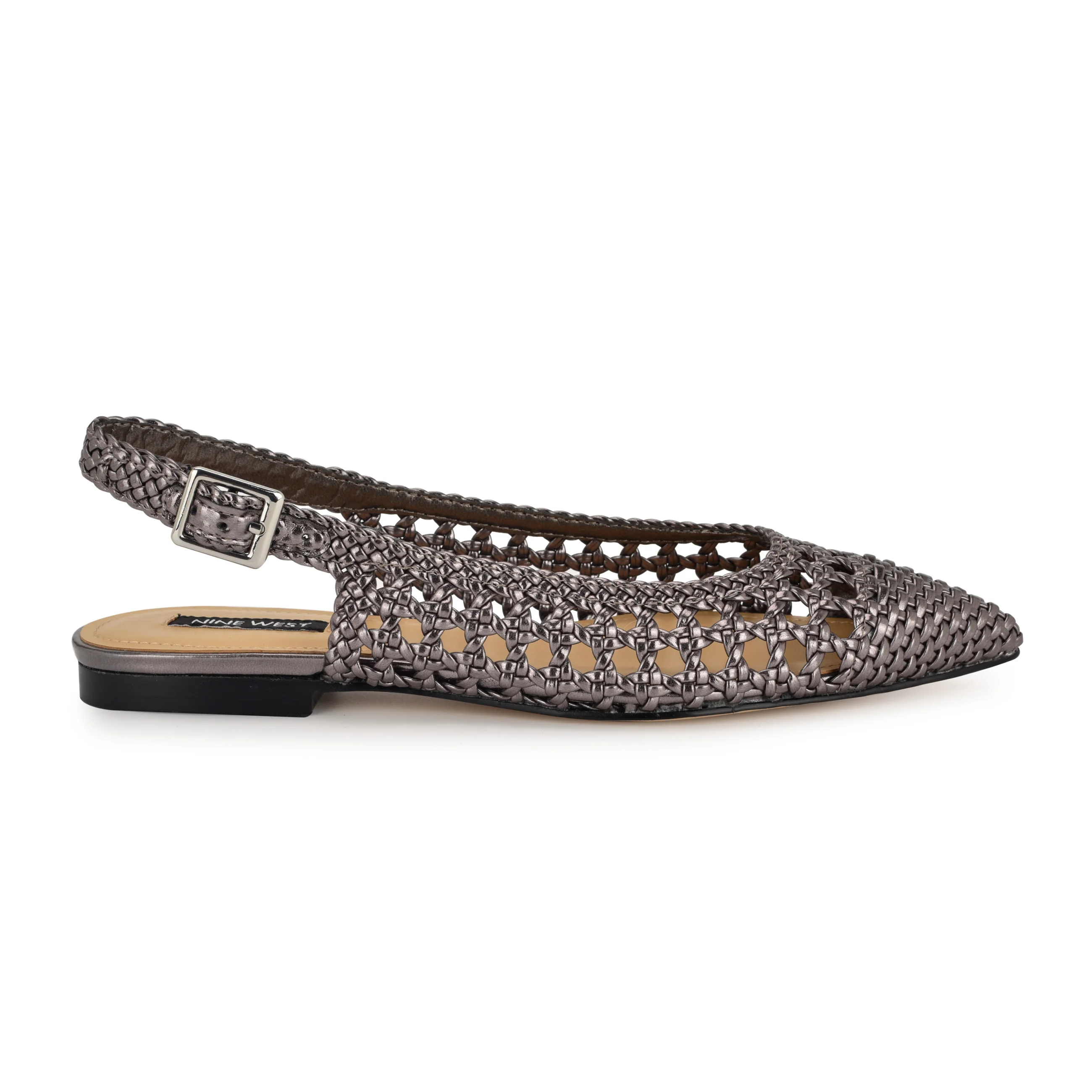 Soel Woven Slingback Flats