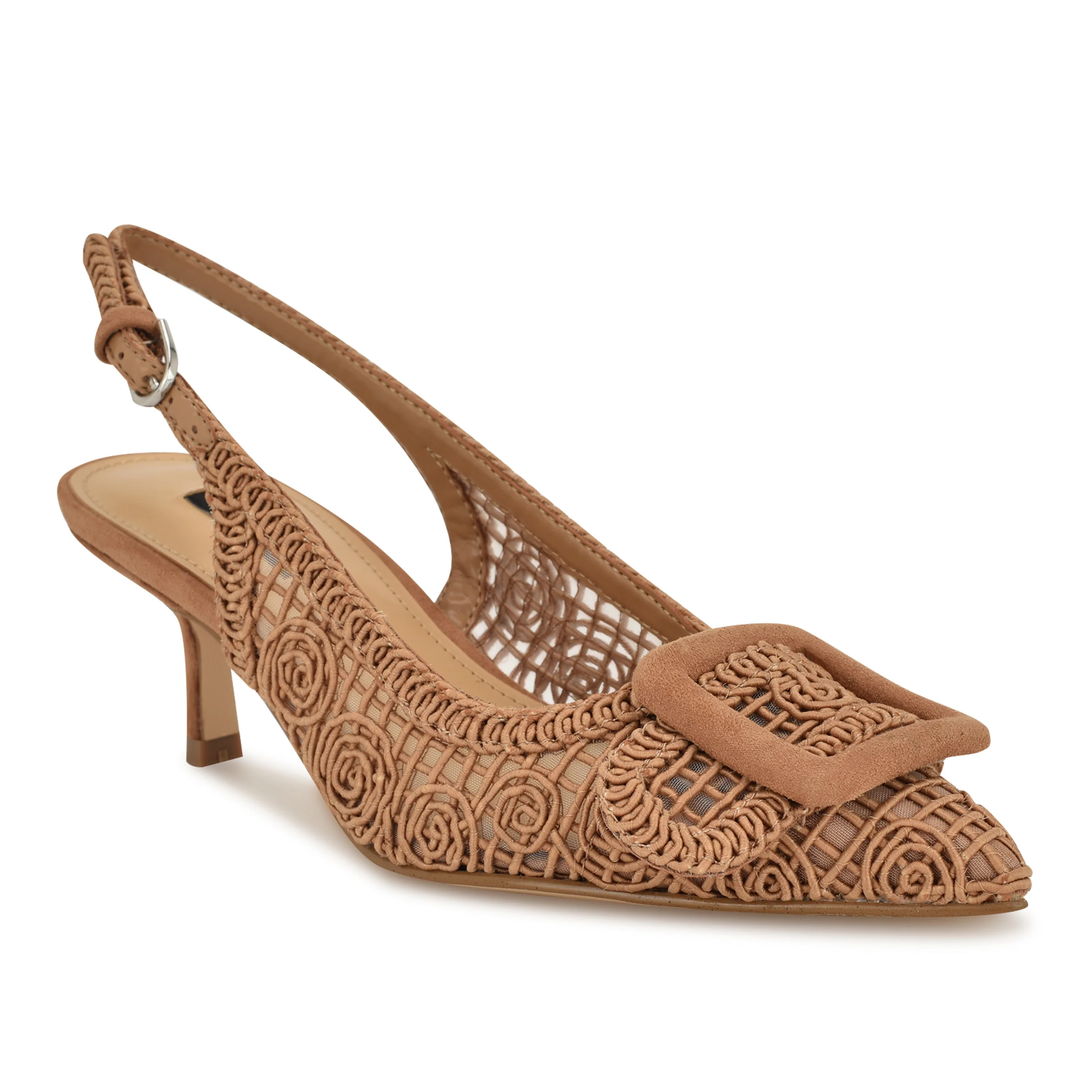 Nolla Woven Slingback Pumps