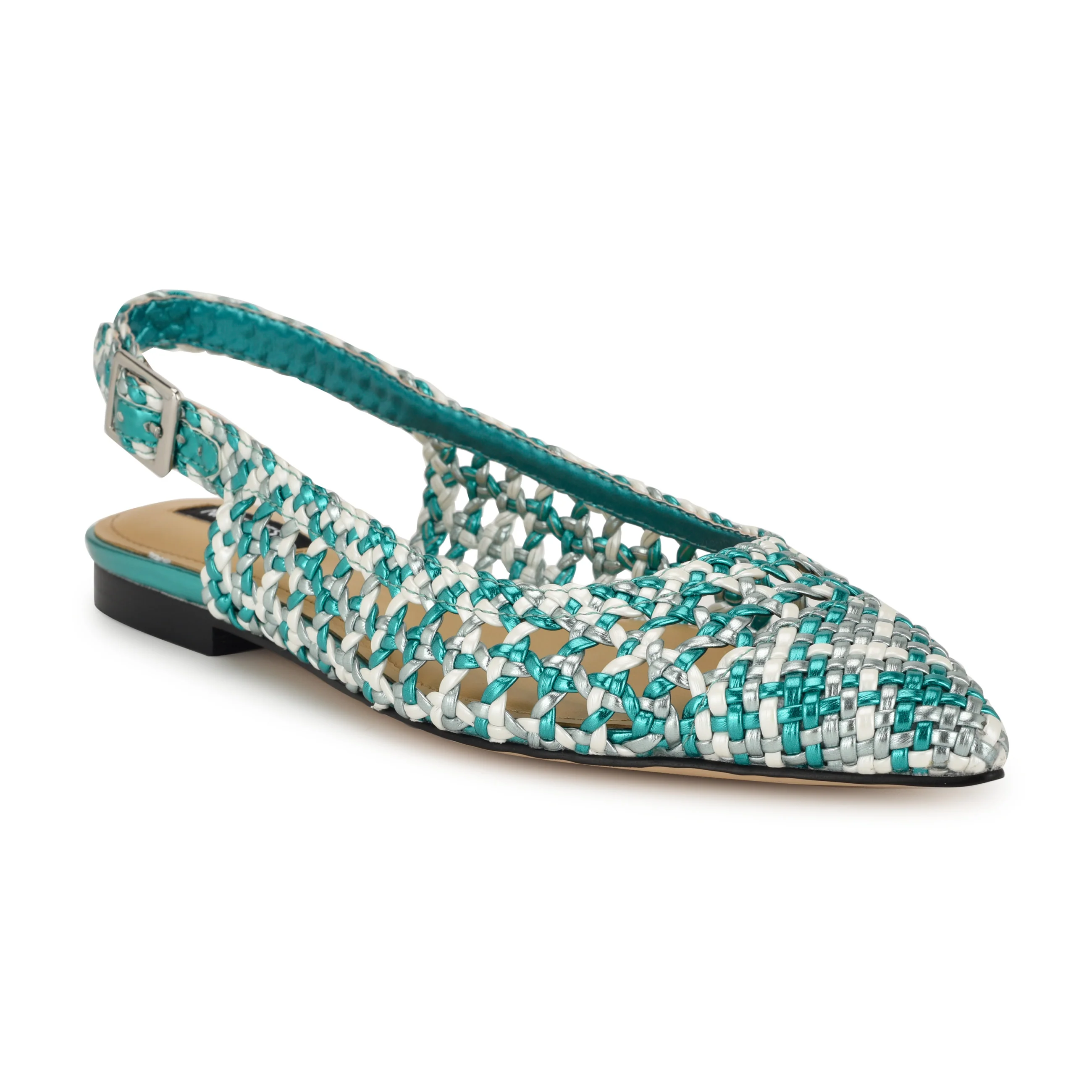 Soel Woven Slingback Flats