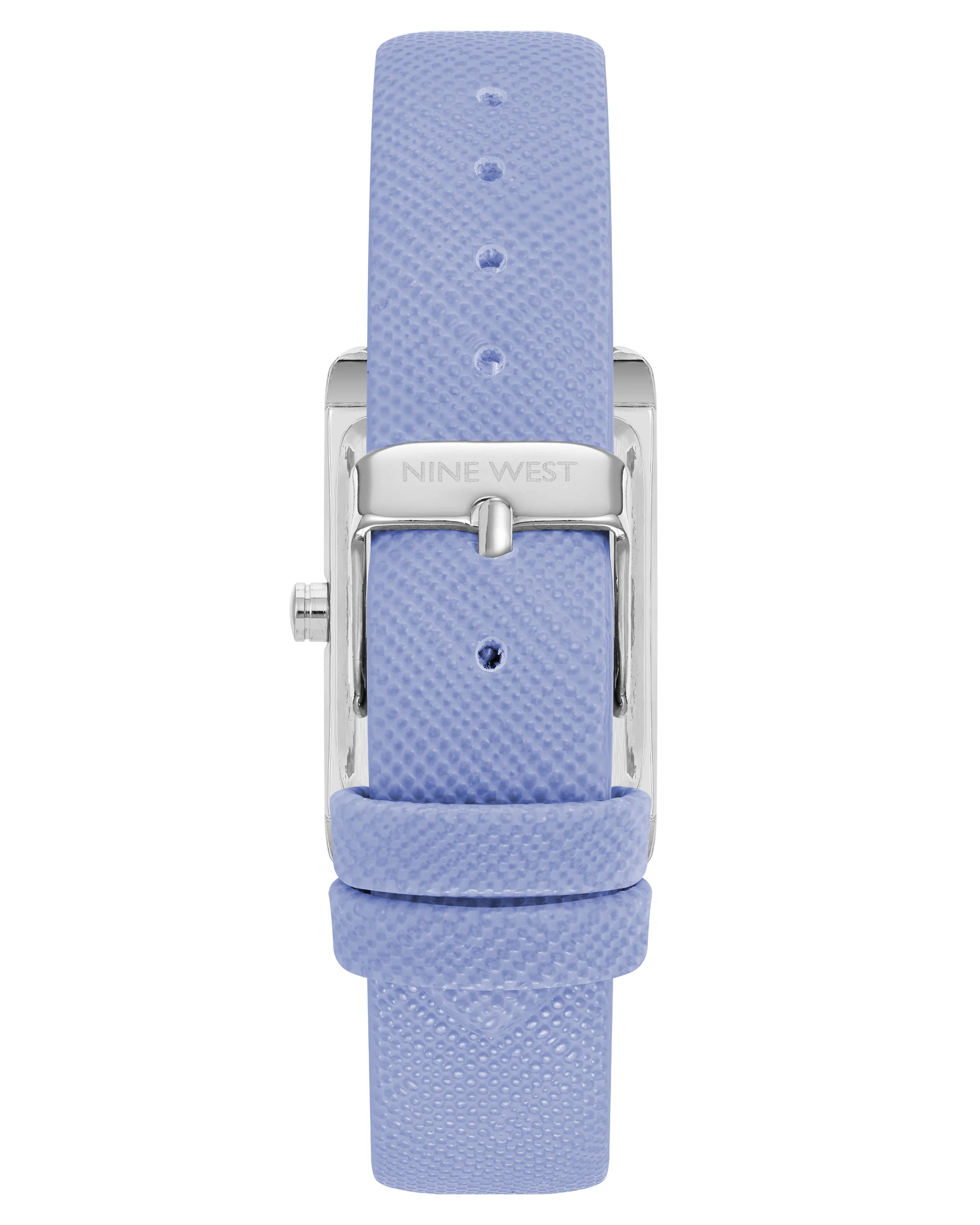 Saffiano Strap Rectangular Watch
