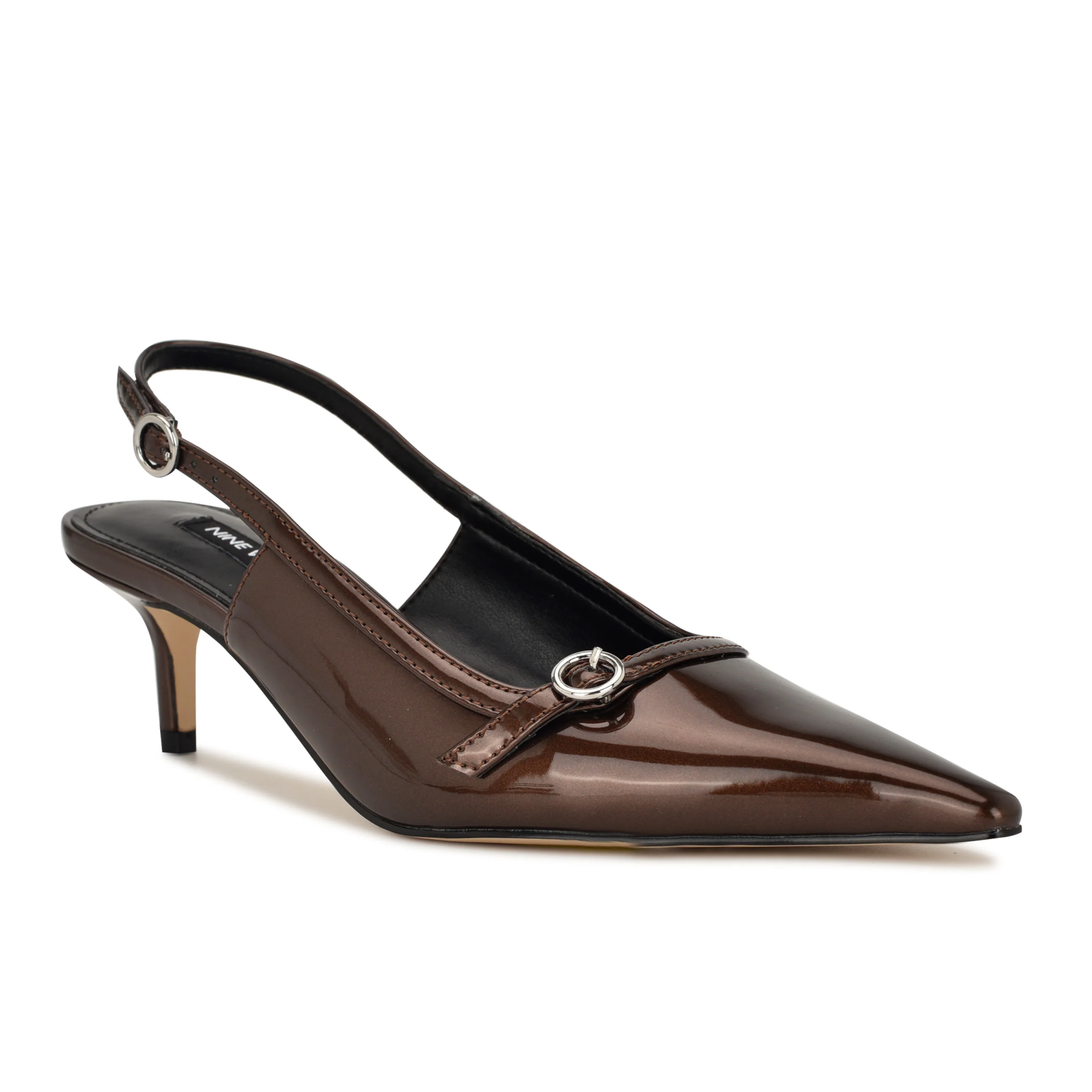 Ashlea Kitten Heel Slingback Pumps