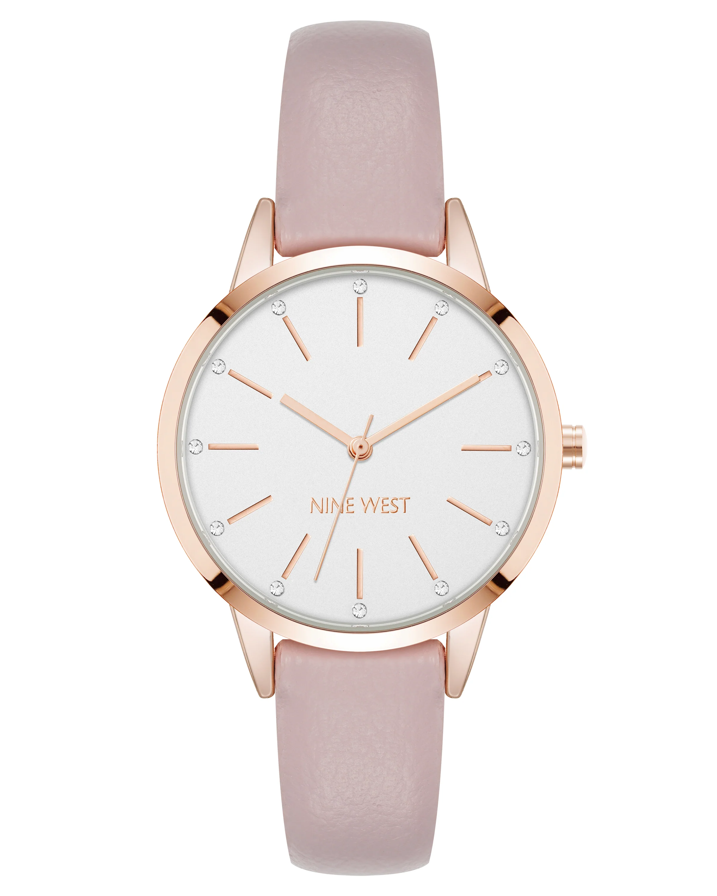 Crystal Accented Strap Watch