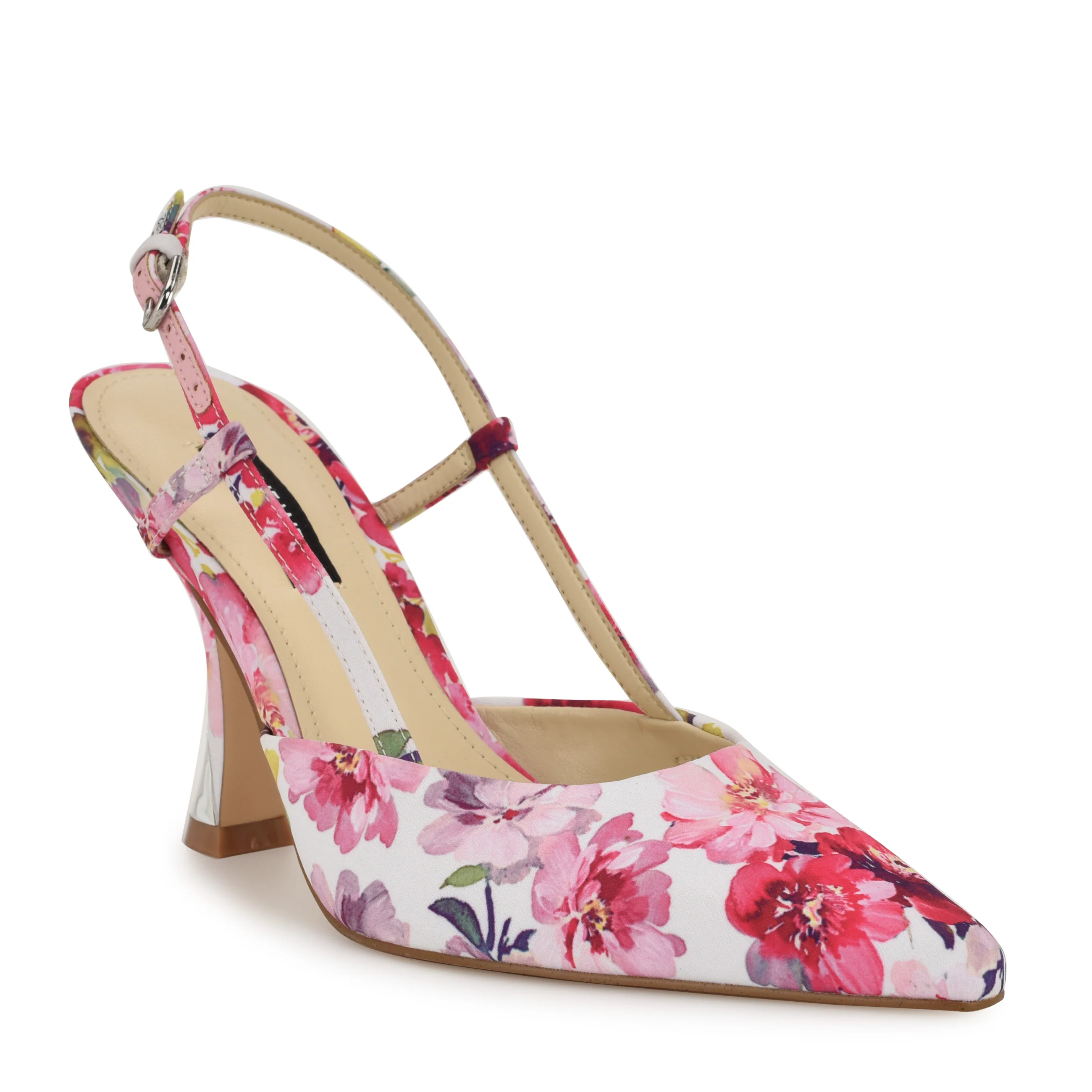 Vassa Pointy Toe Slingbacks