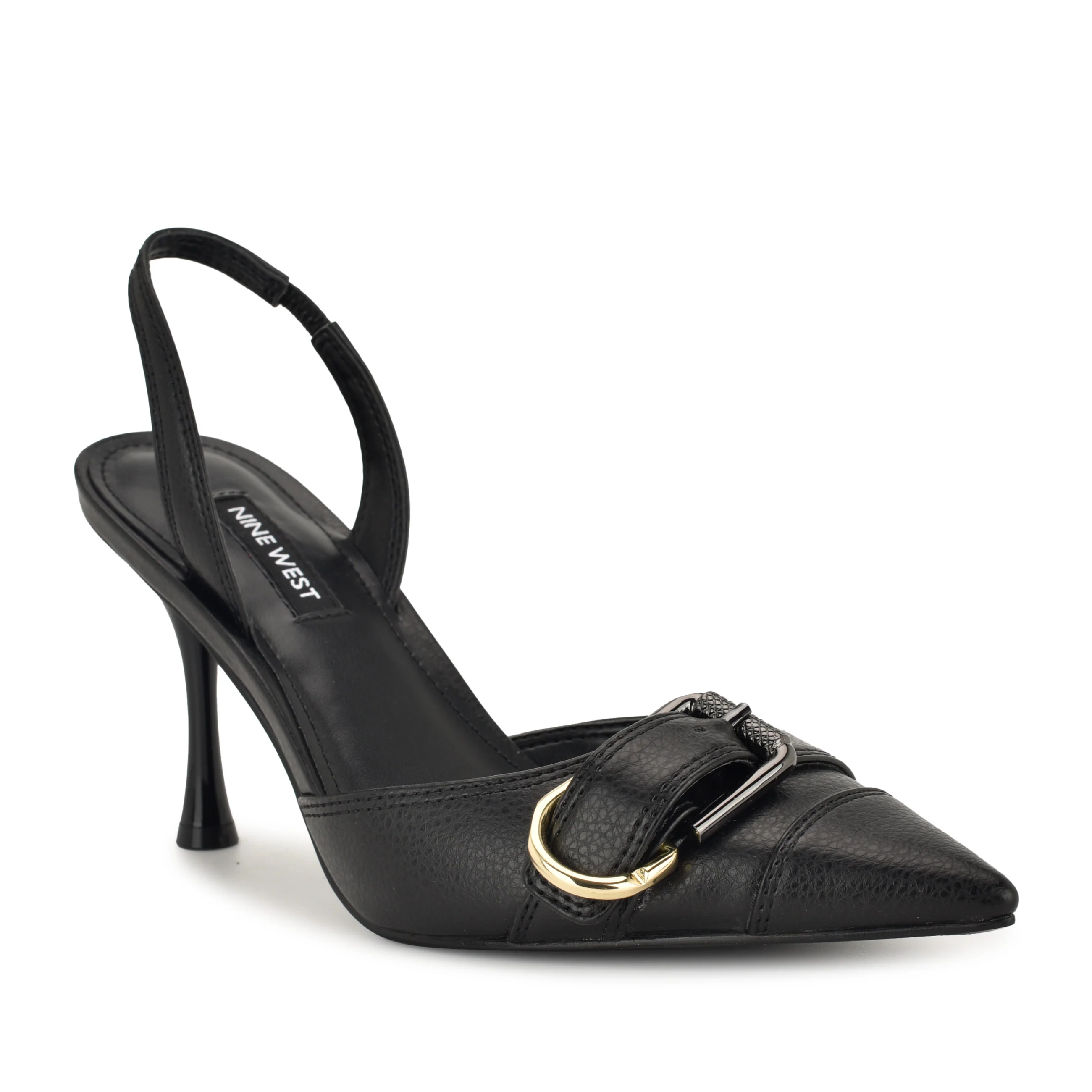 Patsie Buckle Slingback Pumps