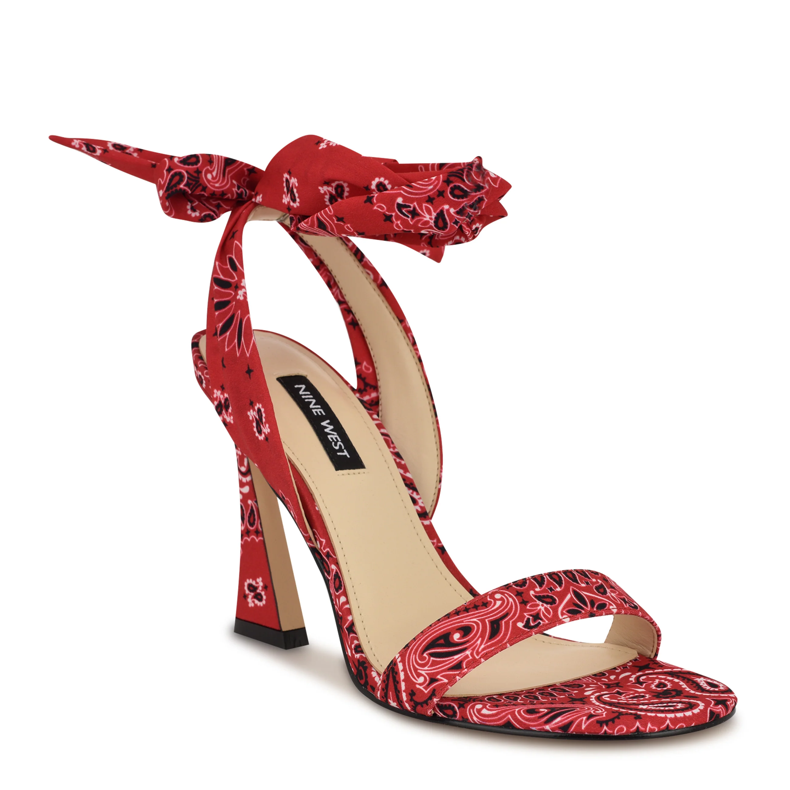 Kelsie Ankle Wrap Heeled Sandals