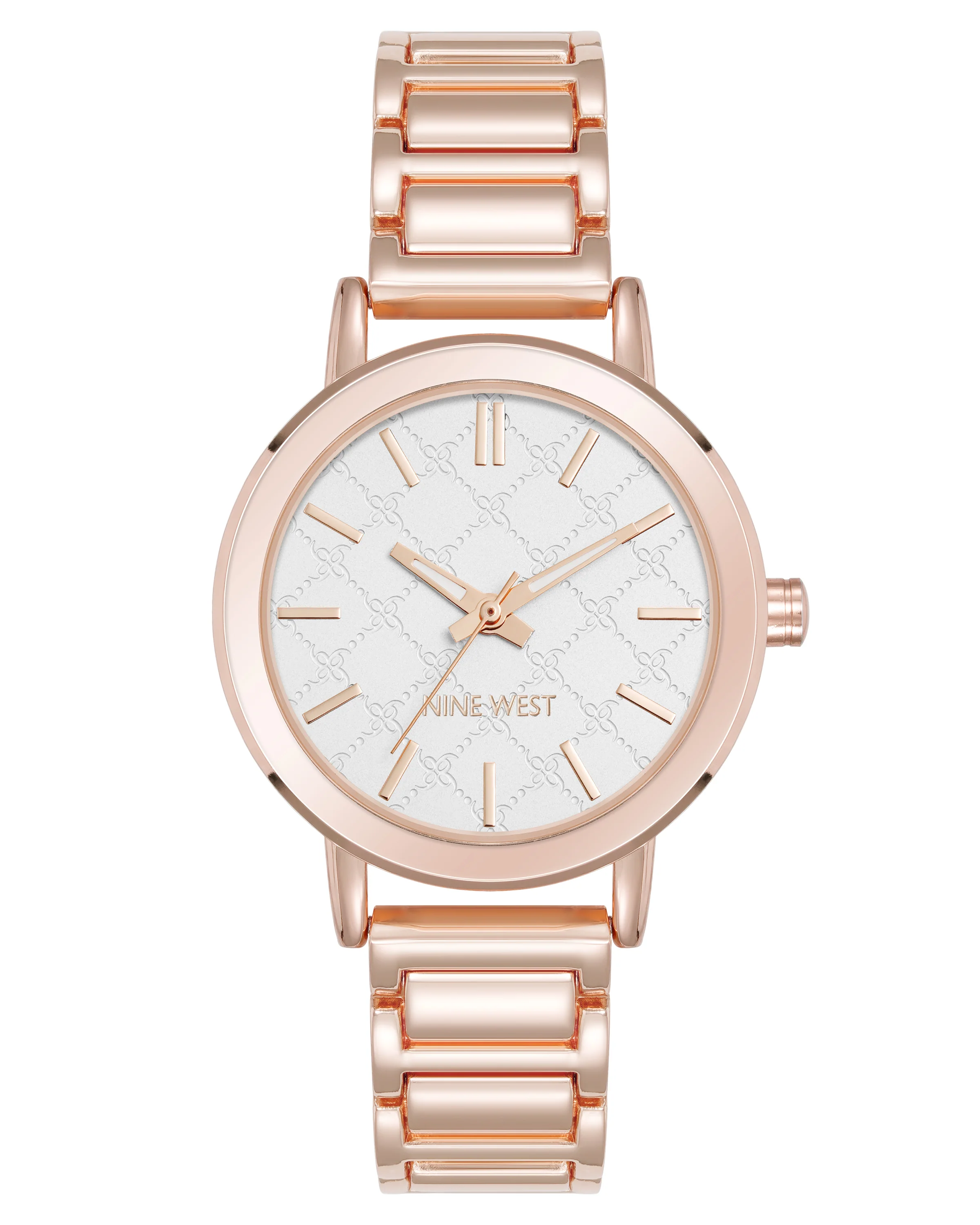 Patterned Dial Bracelet Watch