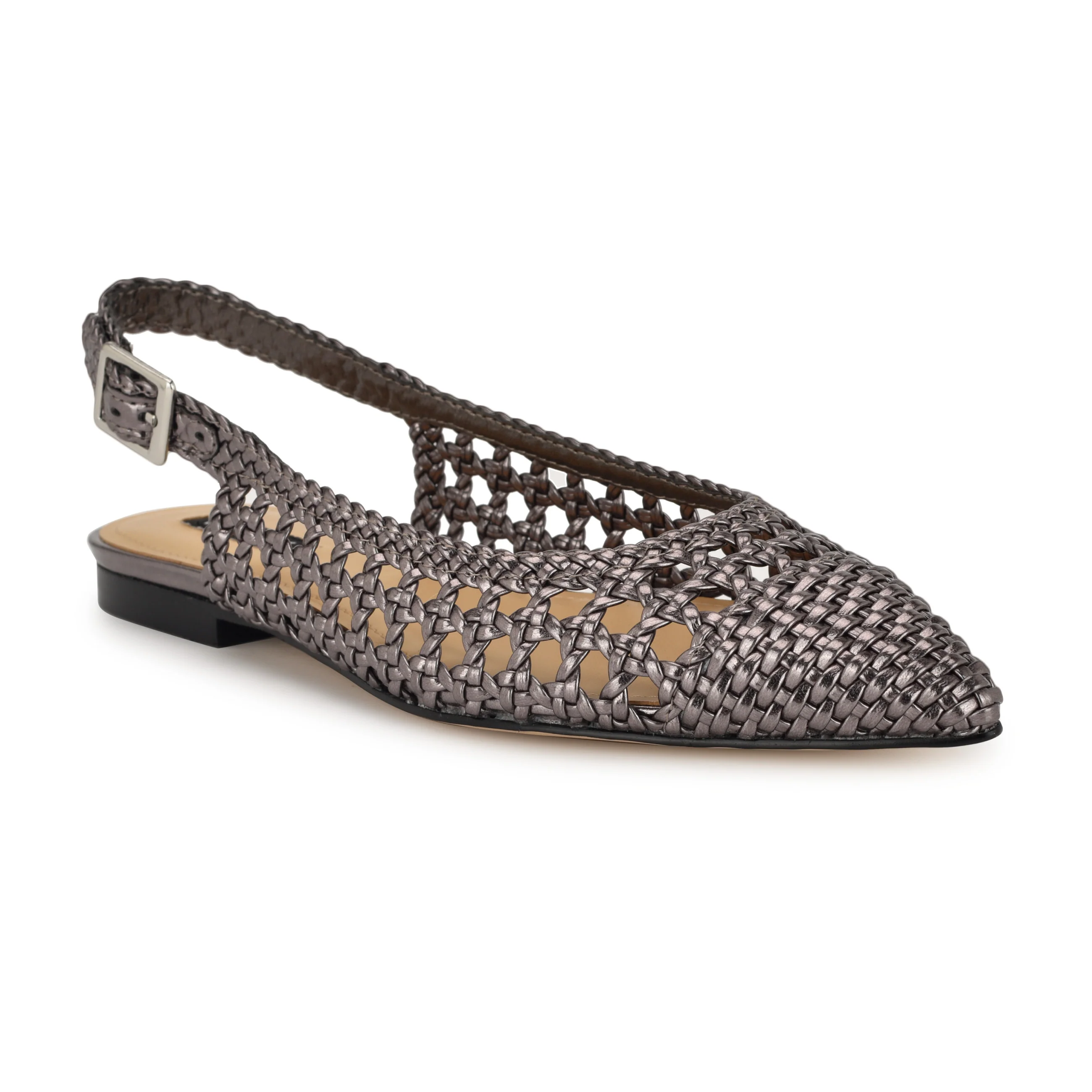 Soel Woven Slingback Flats
