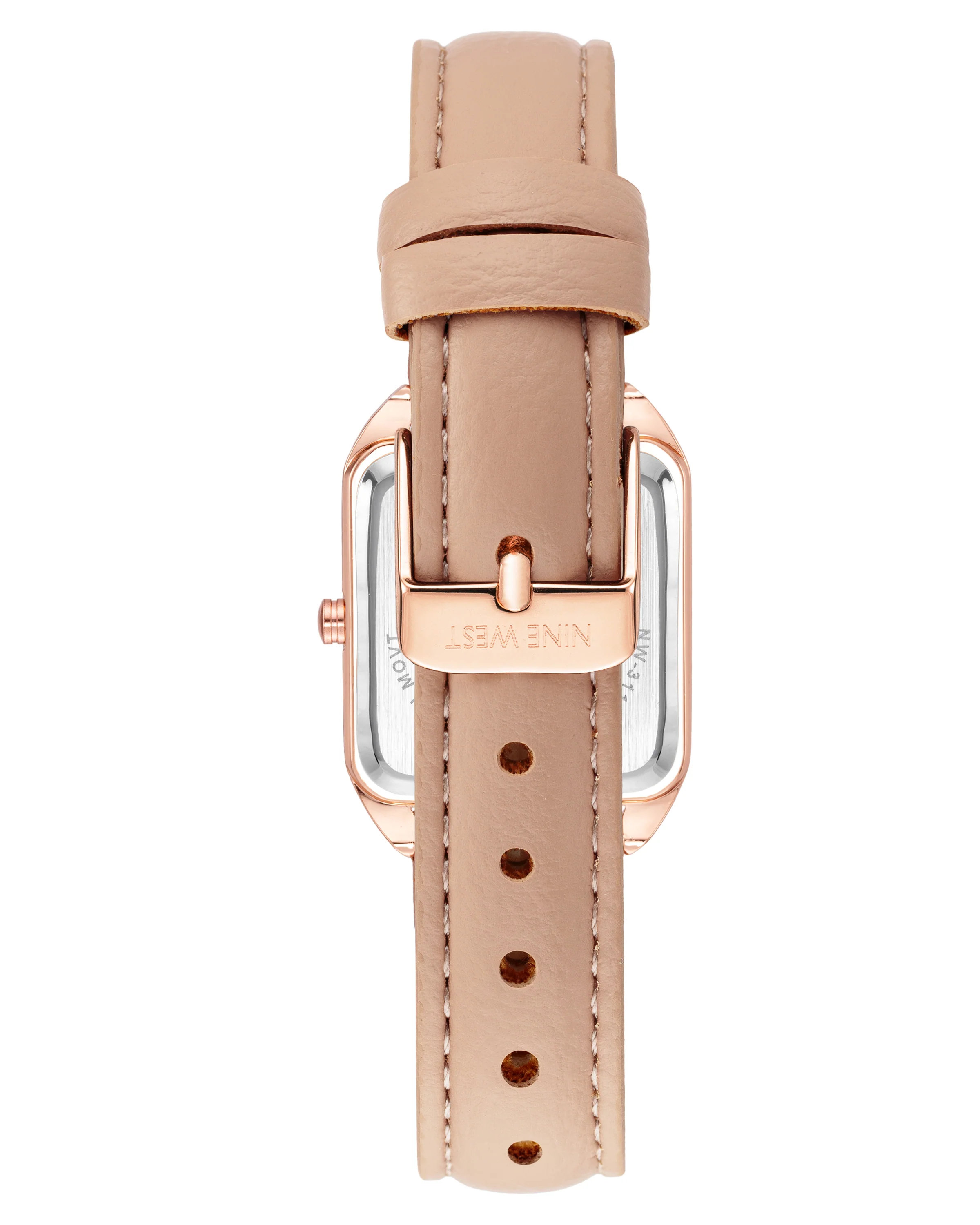 Rectangular Case Strap Watch