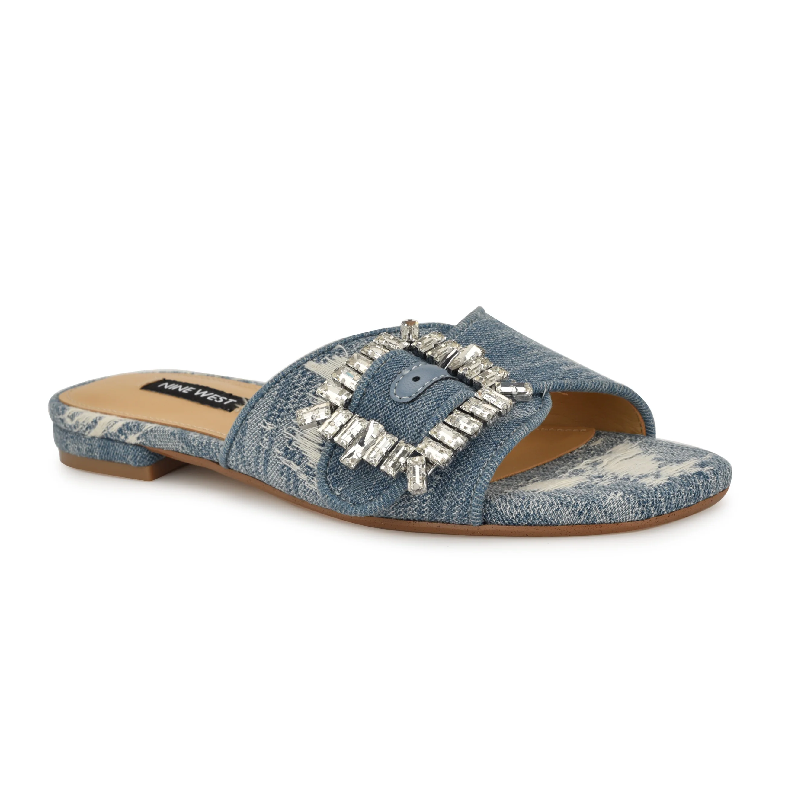 Laniey Flat Slide Sandals