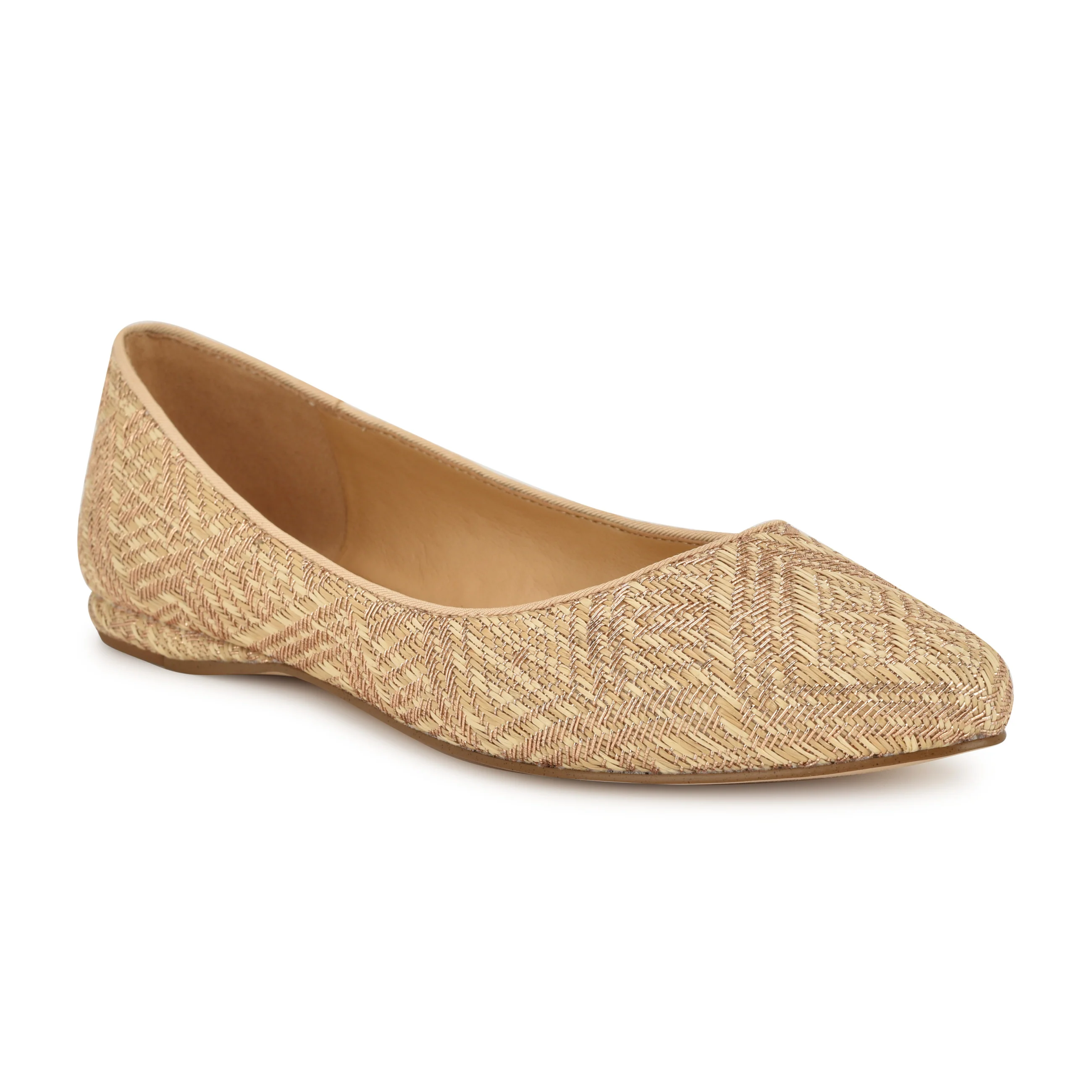 Speakup Almond Toe Flats