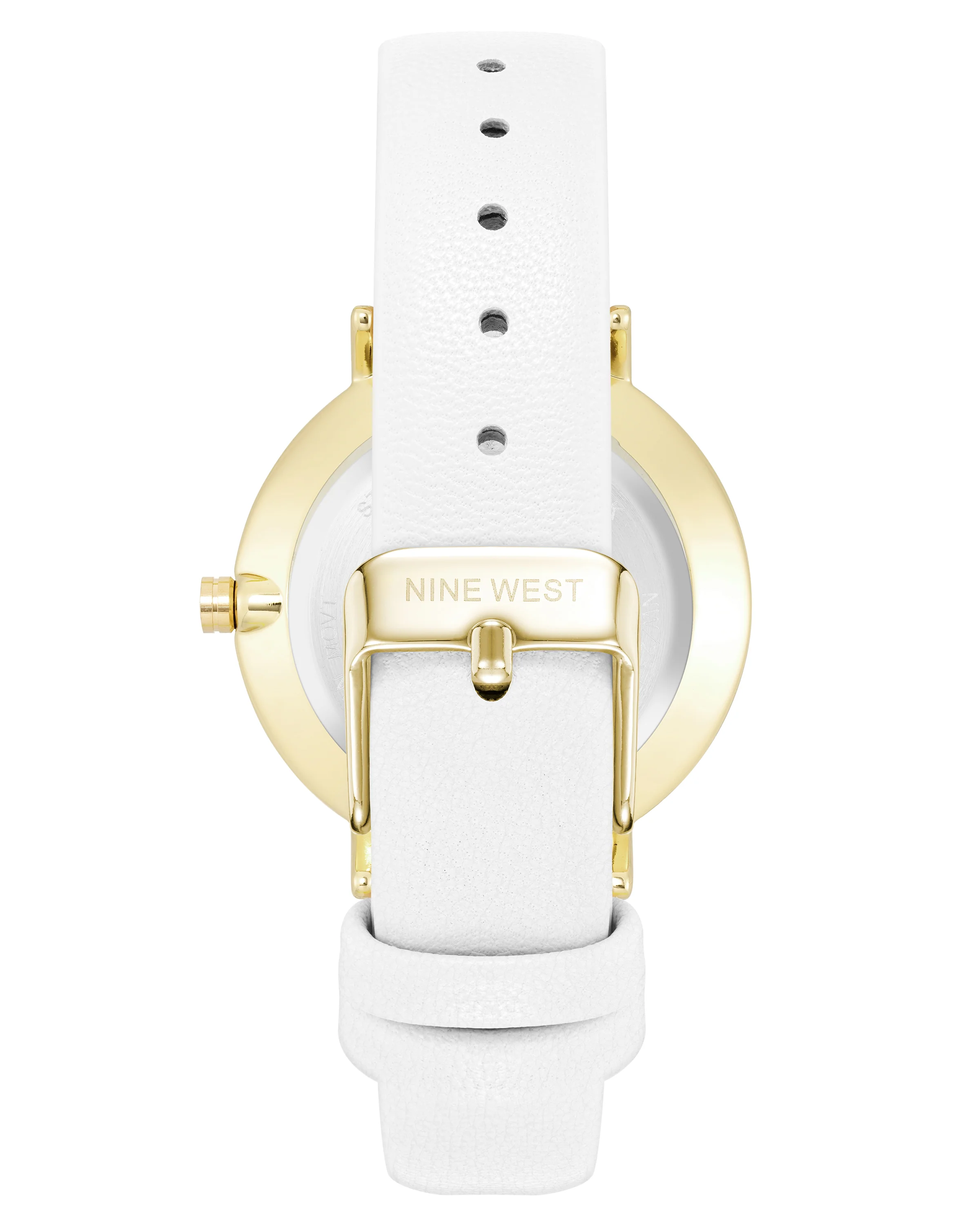 Two-Tone Bezel Strap Watch