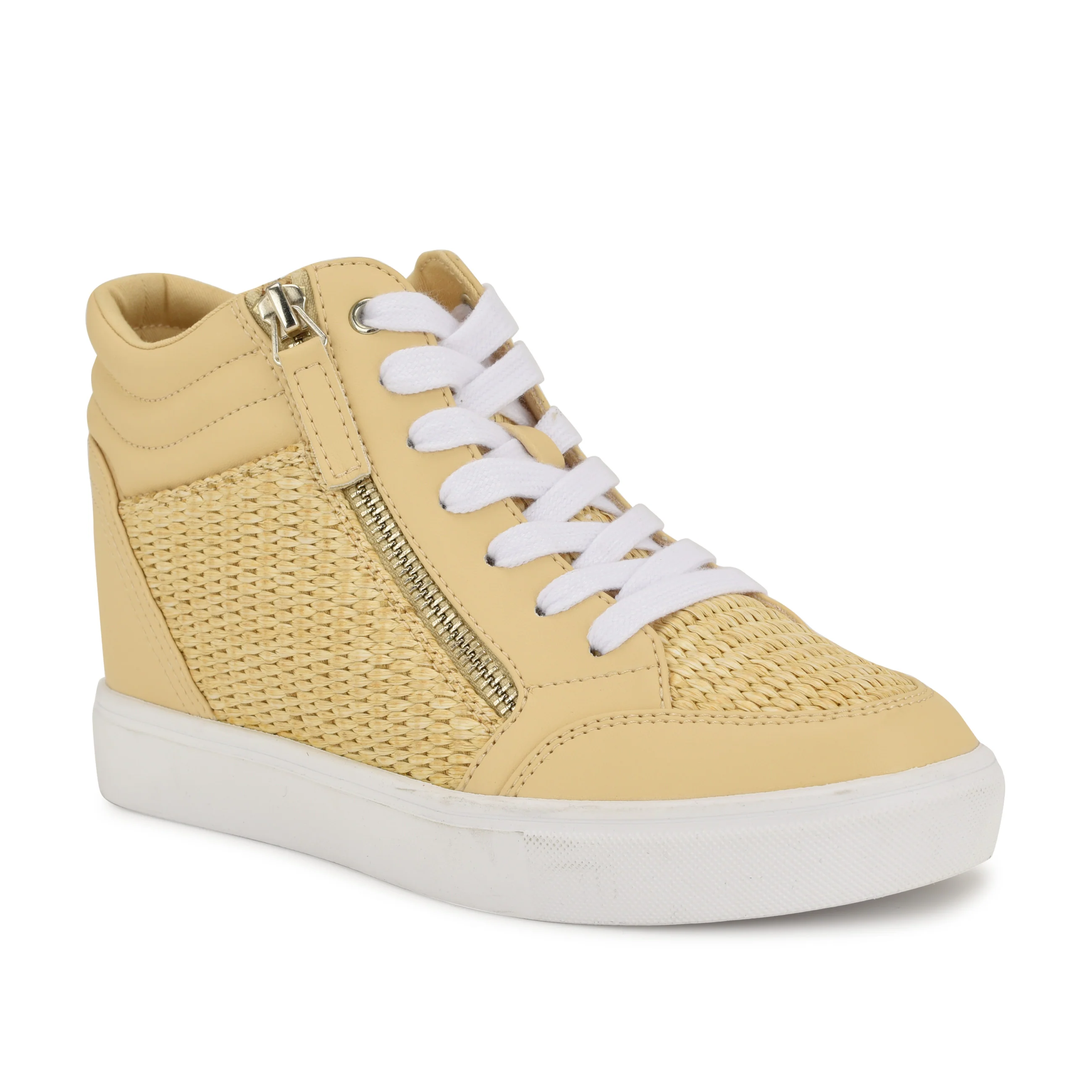 Tons High Top Hidden Wedge Sneakers