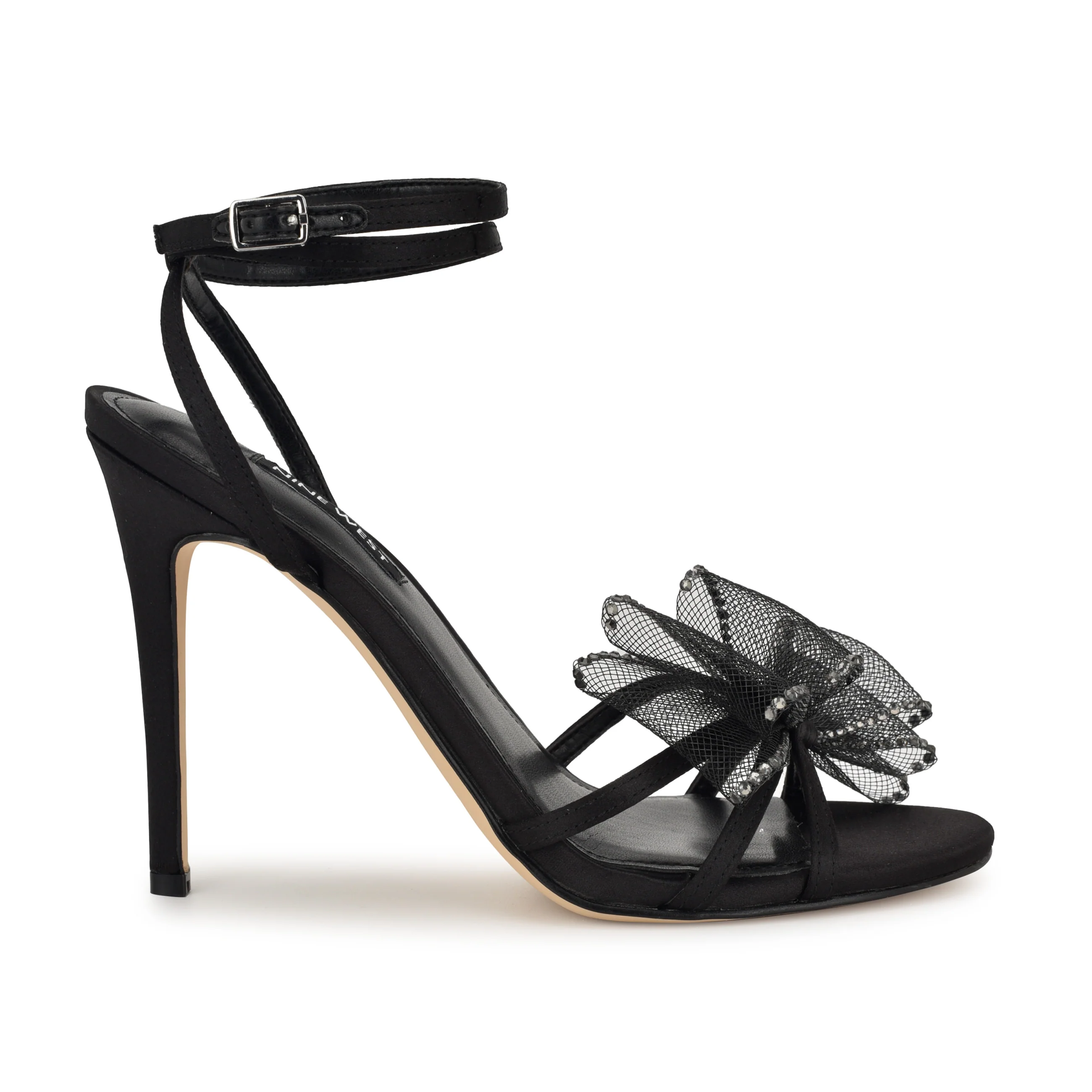 Minky Bow Heeled Sandals