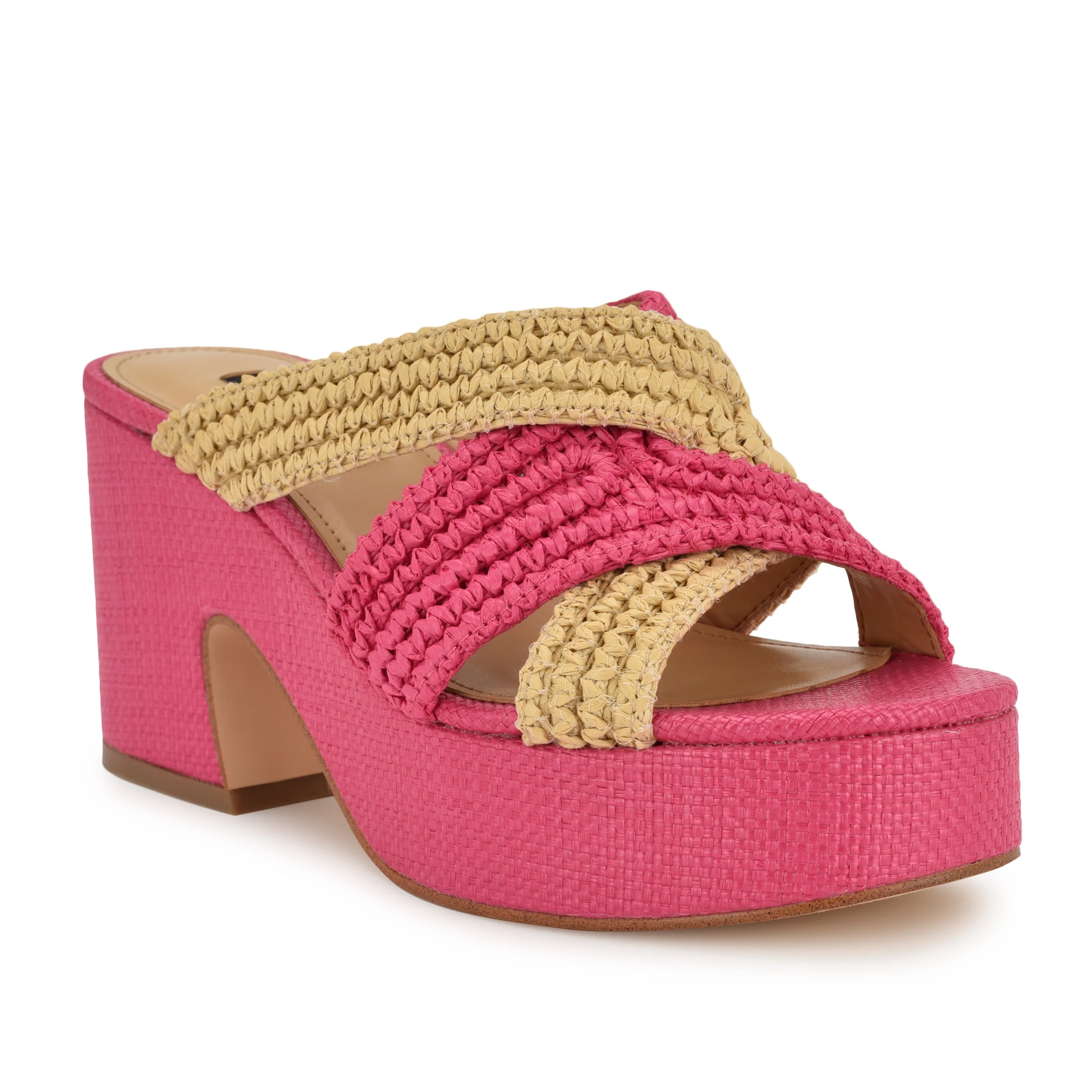Bemay Platform Slide Sandals