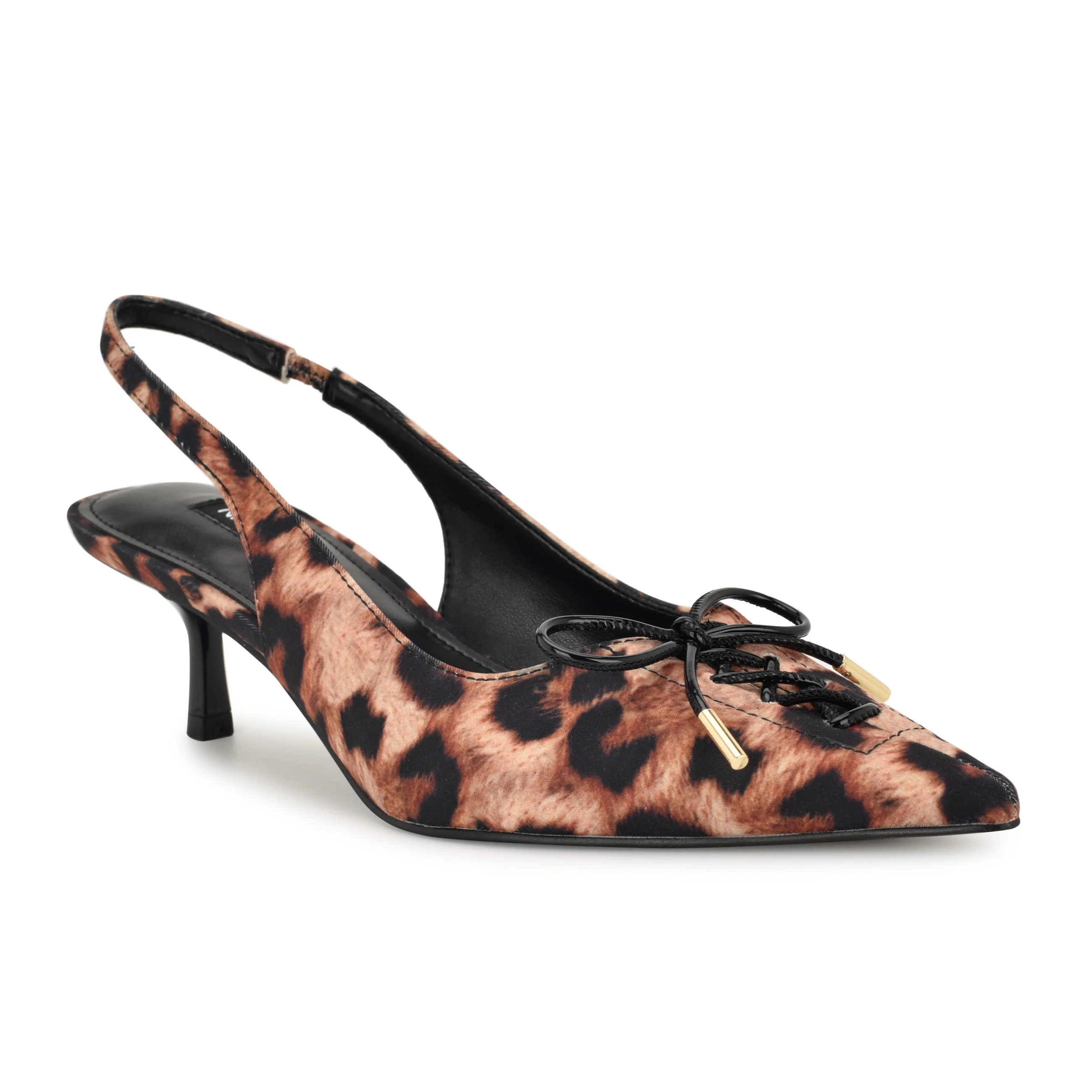 Anora Kitten Heel Slingback Pumps