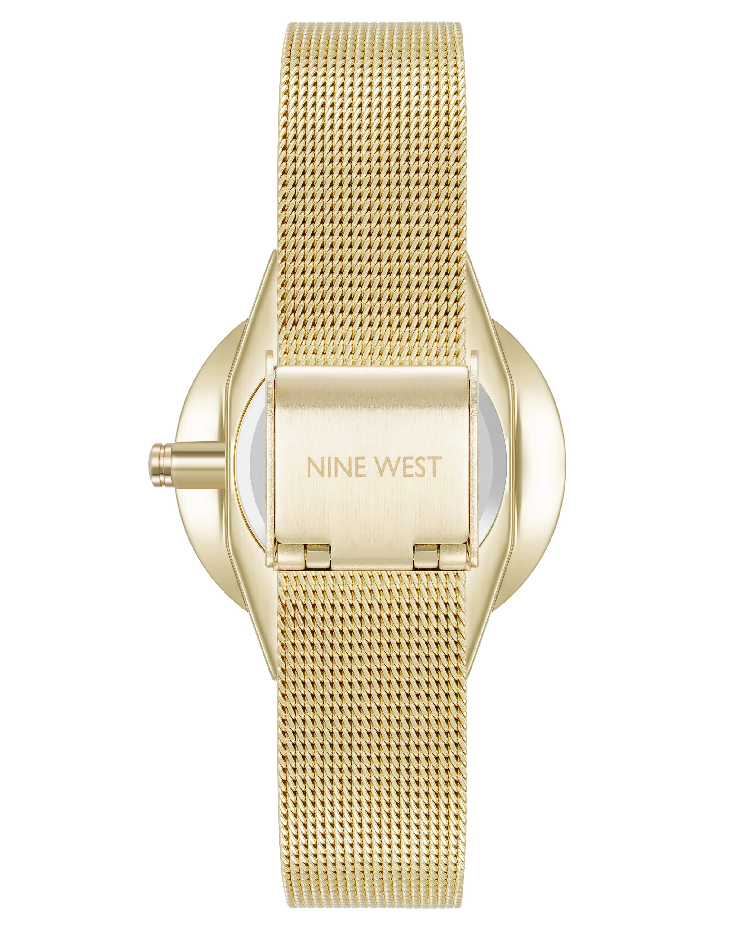 Round Case Mesh Bracelet Watch
