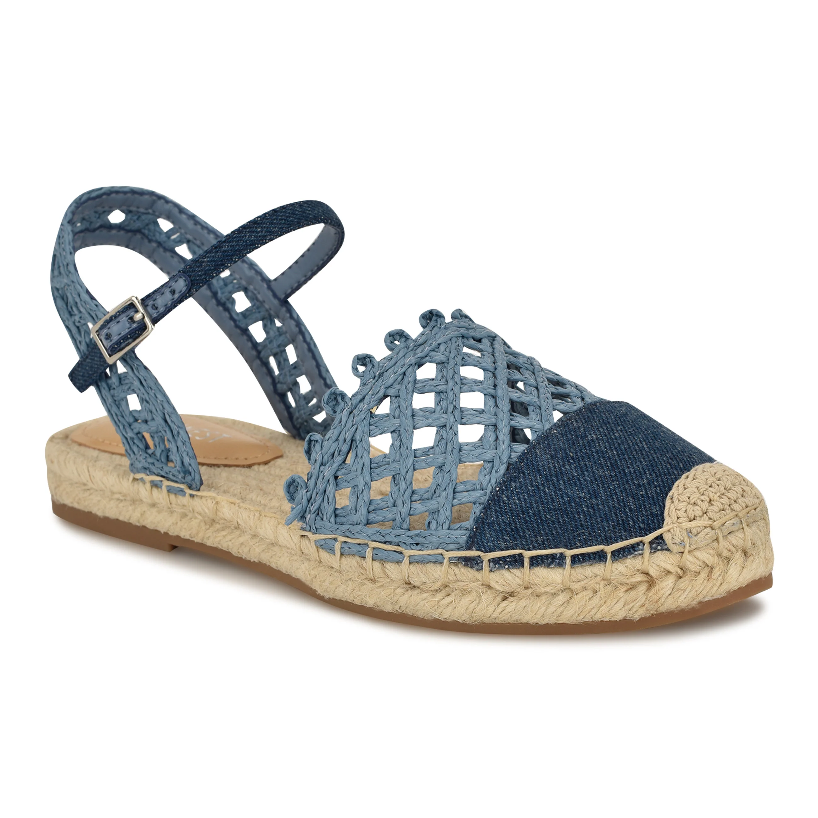 Darby Cap Toe Espadrille Flats