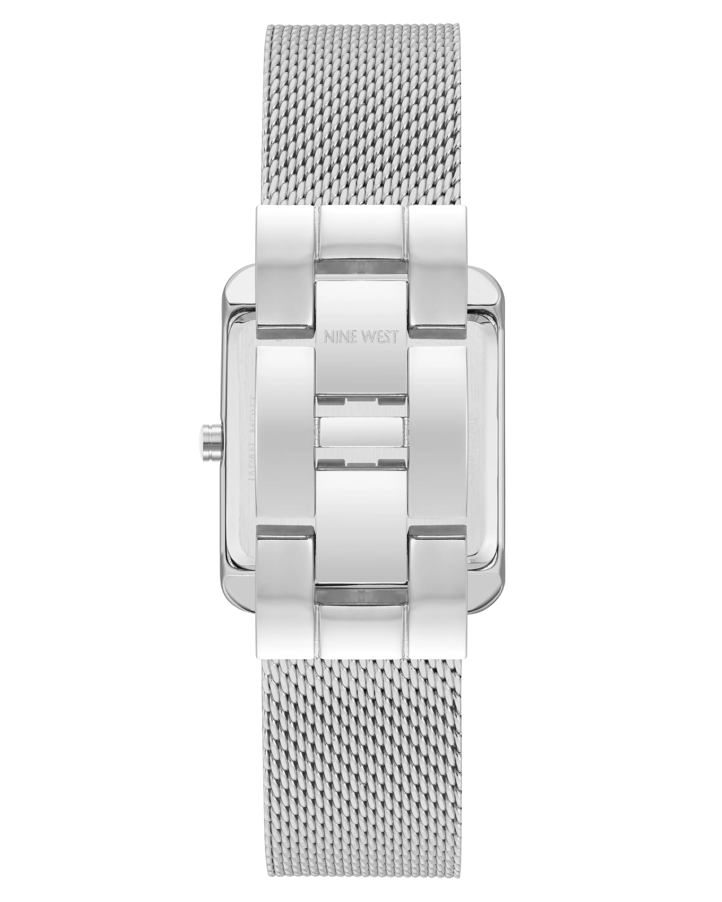 Rectangular Case Mesh Bracelet Watch