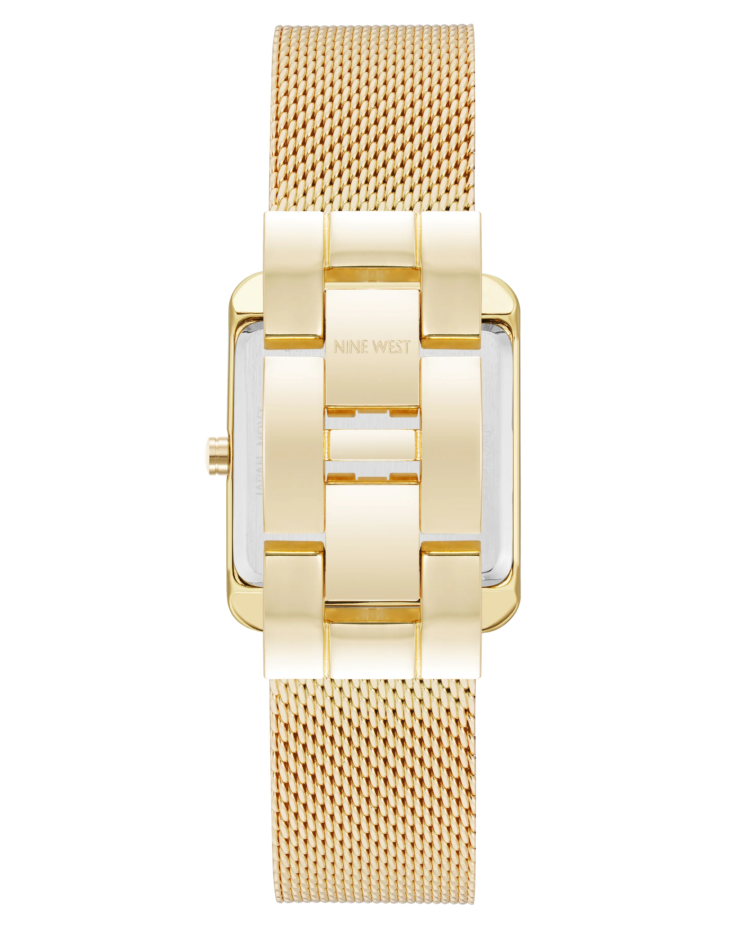Rectangular Case Mesh Bracelet Watch