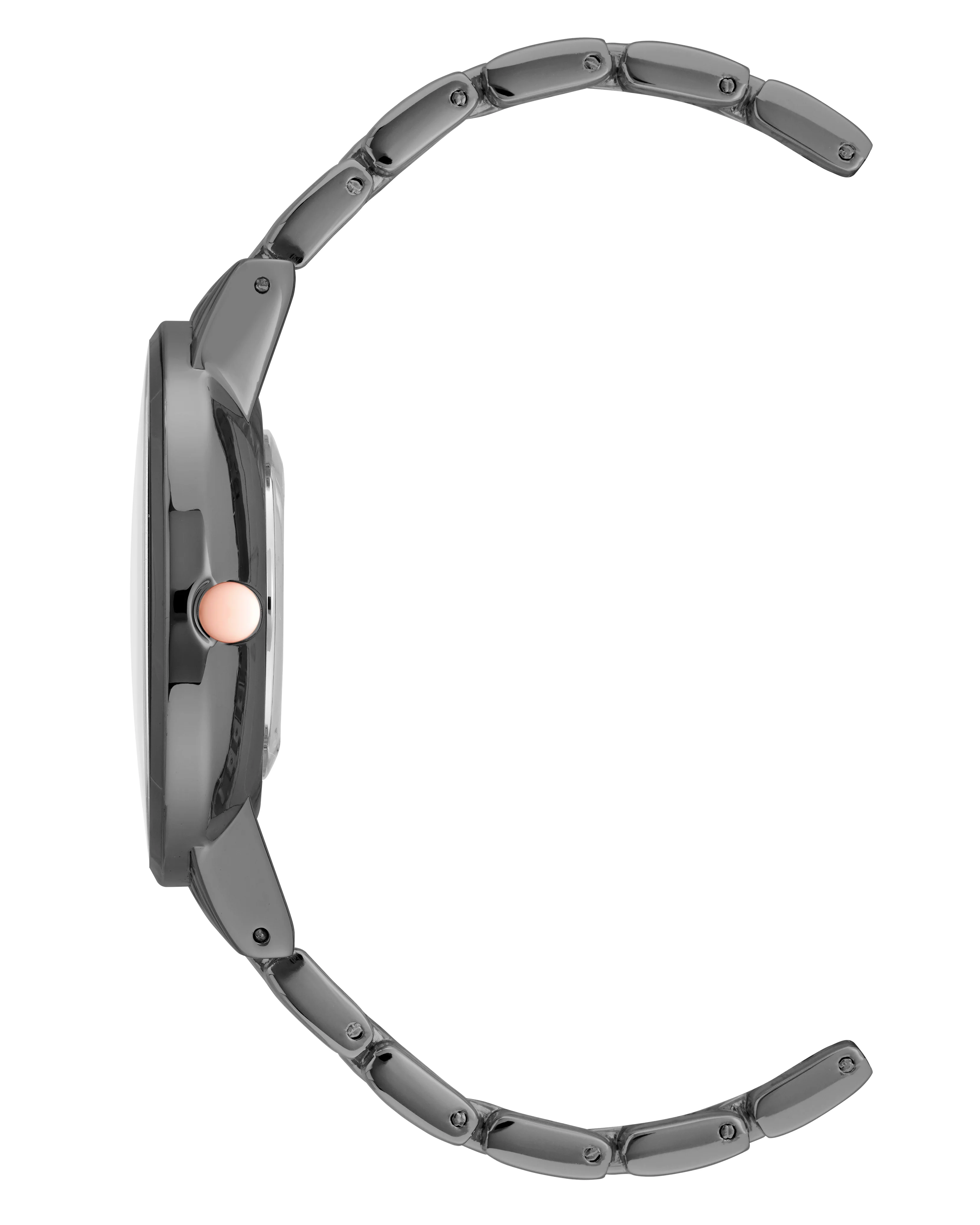 Crystal Accented Bracelet Watch