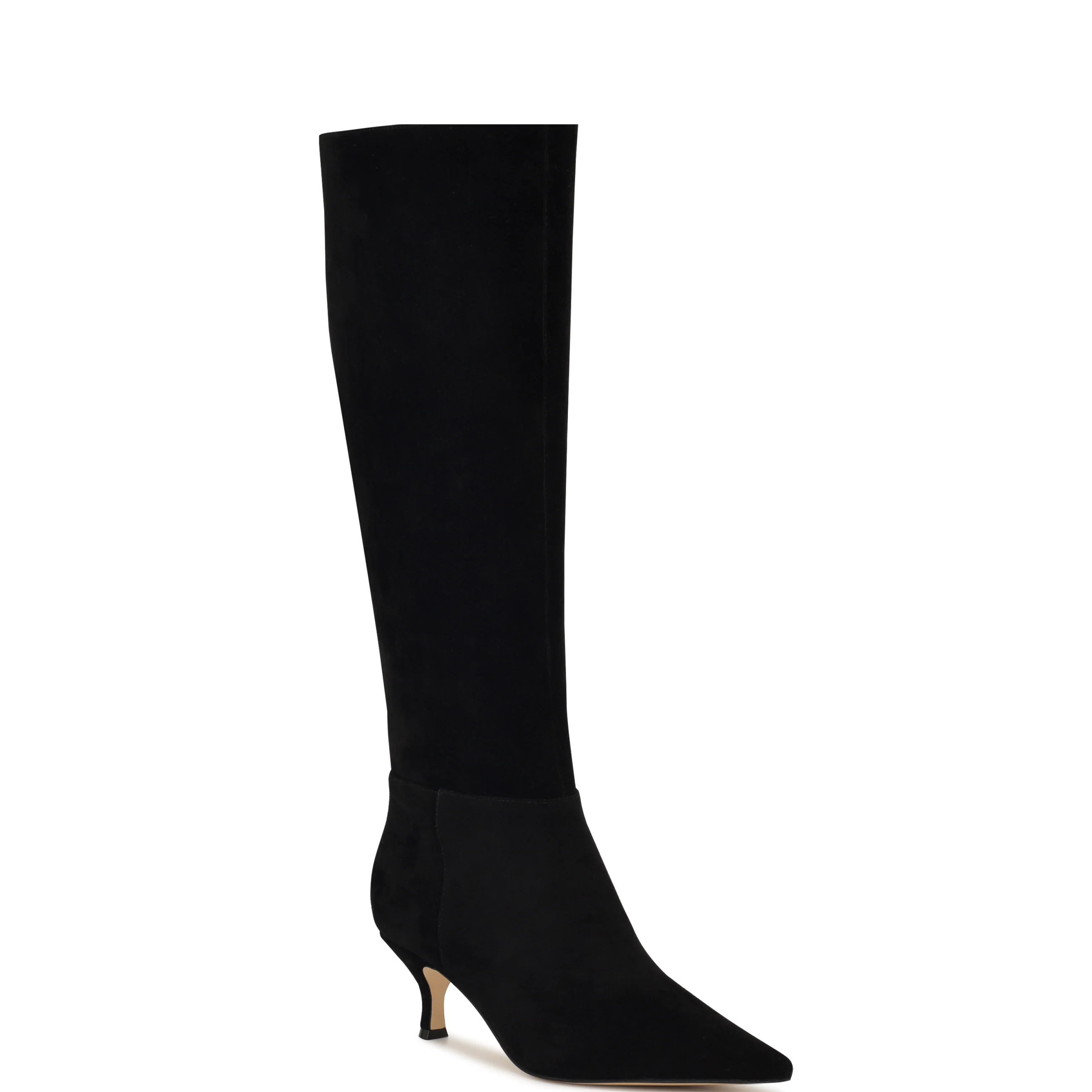 Somas Kitten Heel Knee High Boots